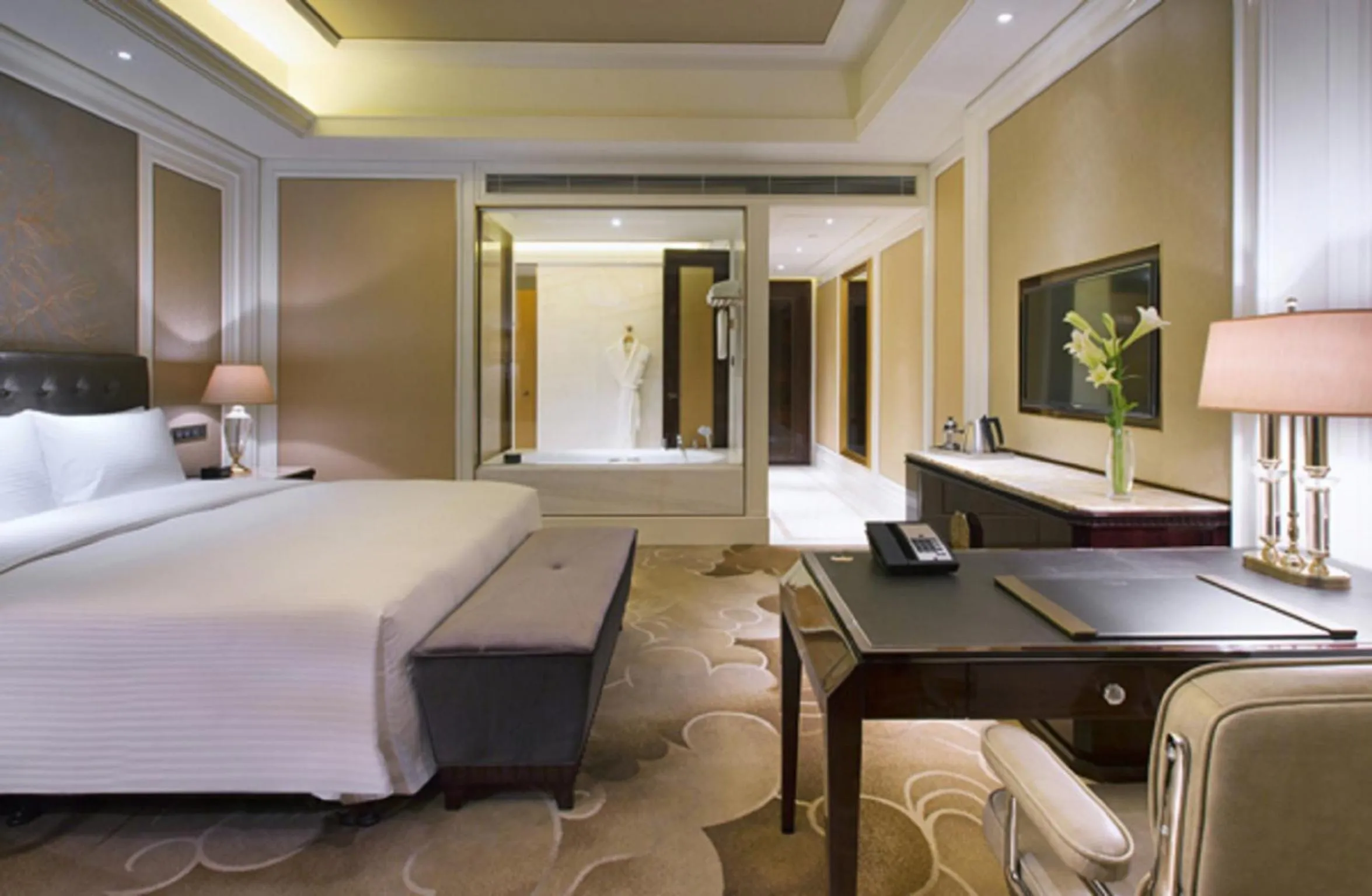 Bedroom, Bed in Wanda Vista Shenyang