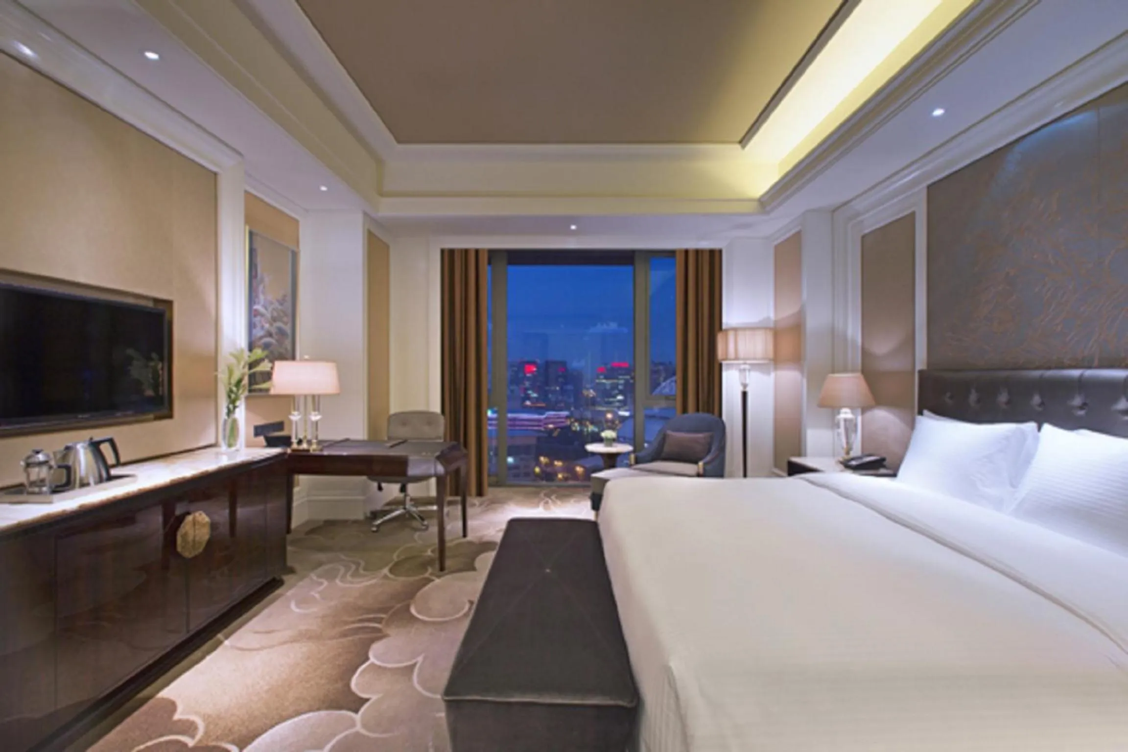Bedroom, Bed in Wanda Vista Shenyang