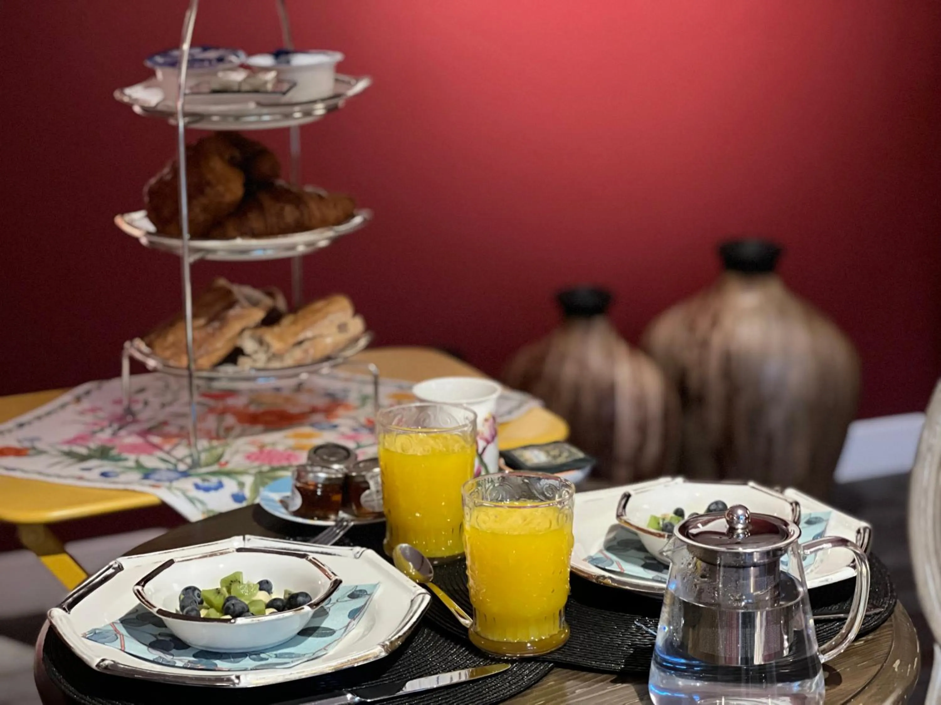 Food and drinks in Villa Talisman