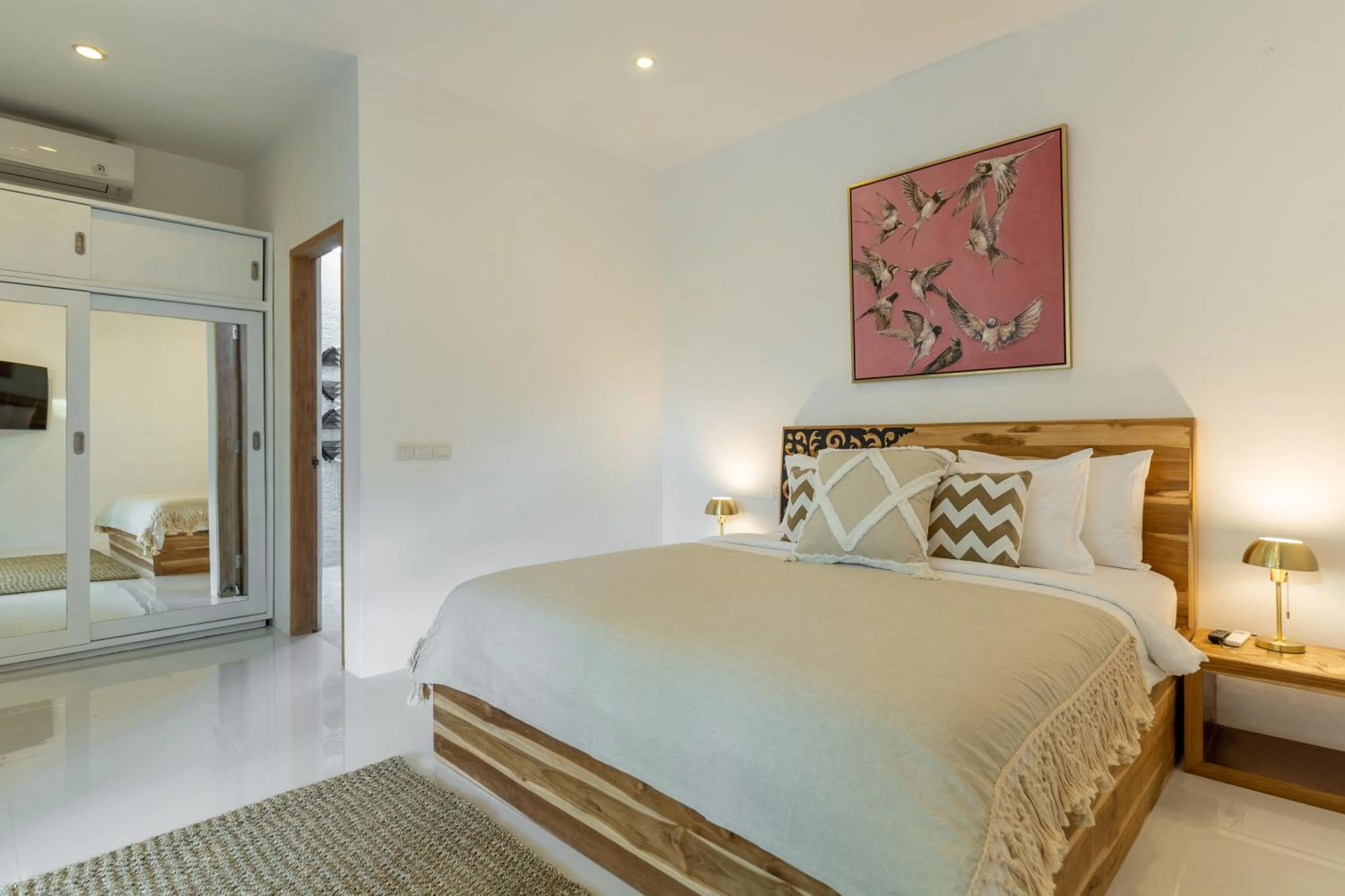 Bedroom, Bed in Villa Lumut 3 Bedrooms Central Seminyak