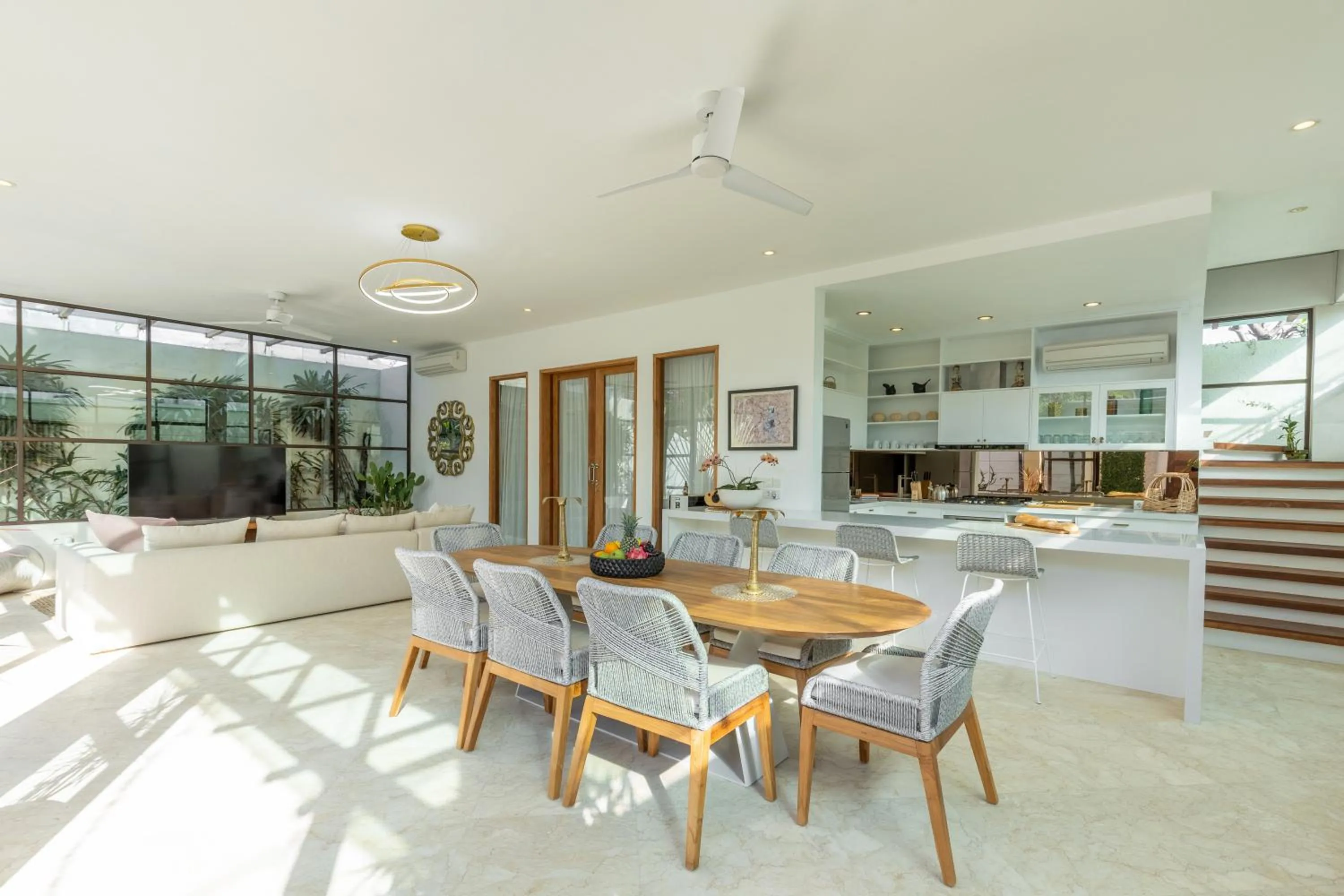 Living room in Villa Lumut 3 Bedrooms Central Seminyak