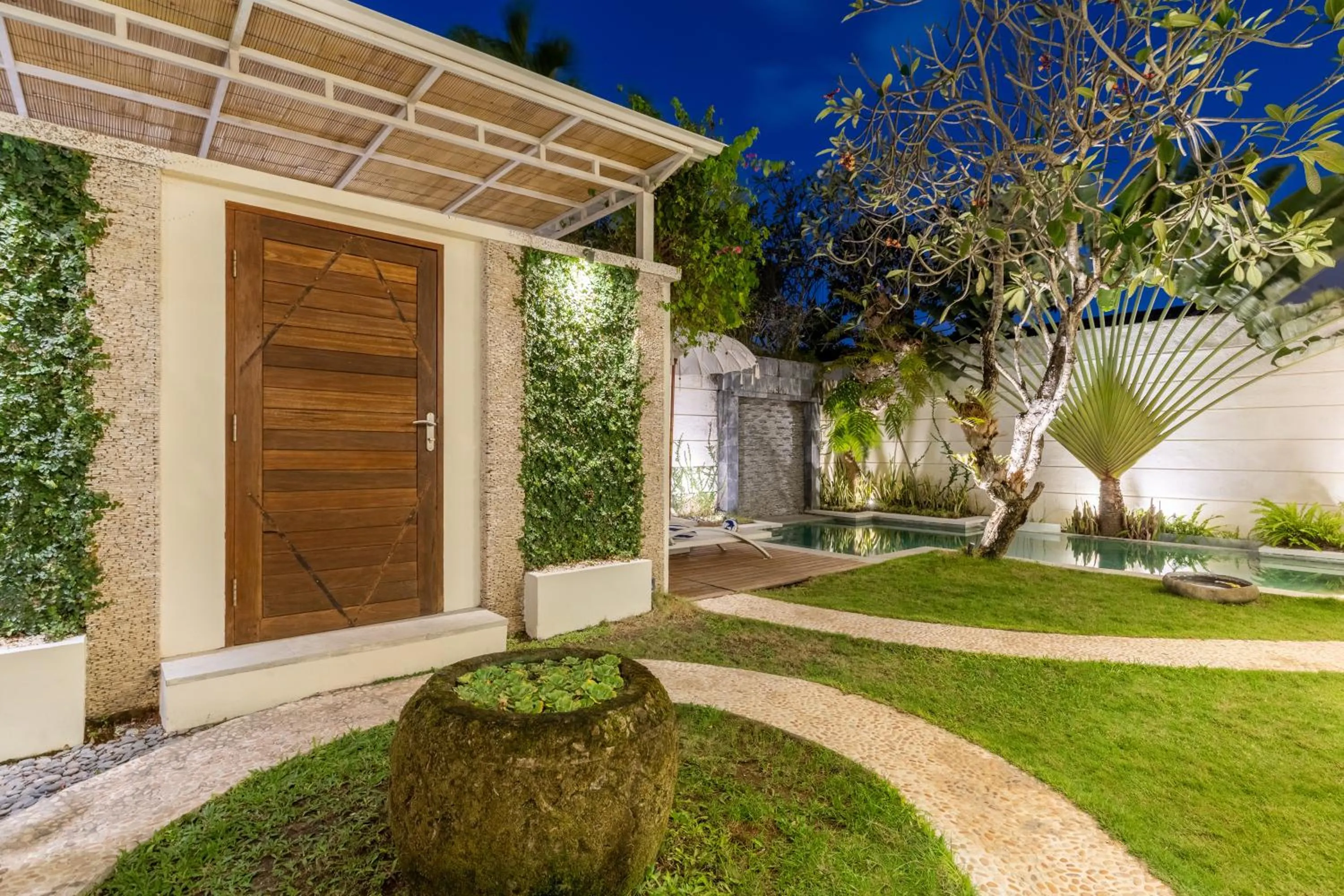 Facade/entrance in Villa Lumut 3 Bedrooms Central Seminyak