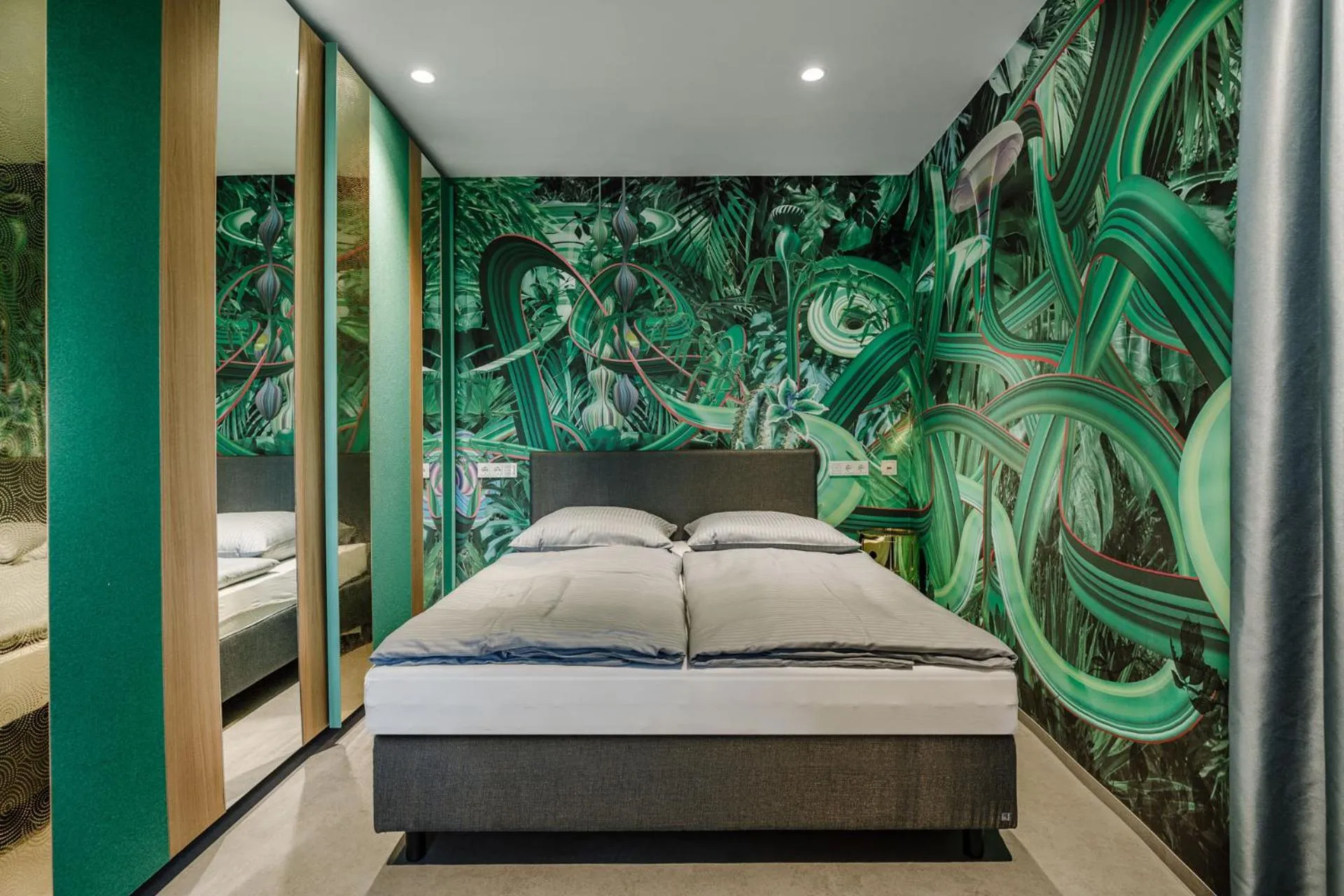 Bedroom, Bed in Brucklyn Suites