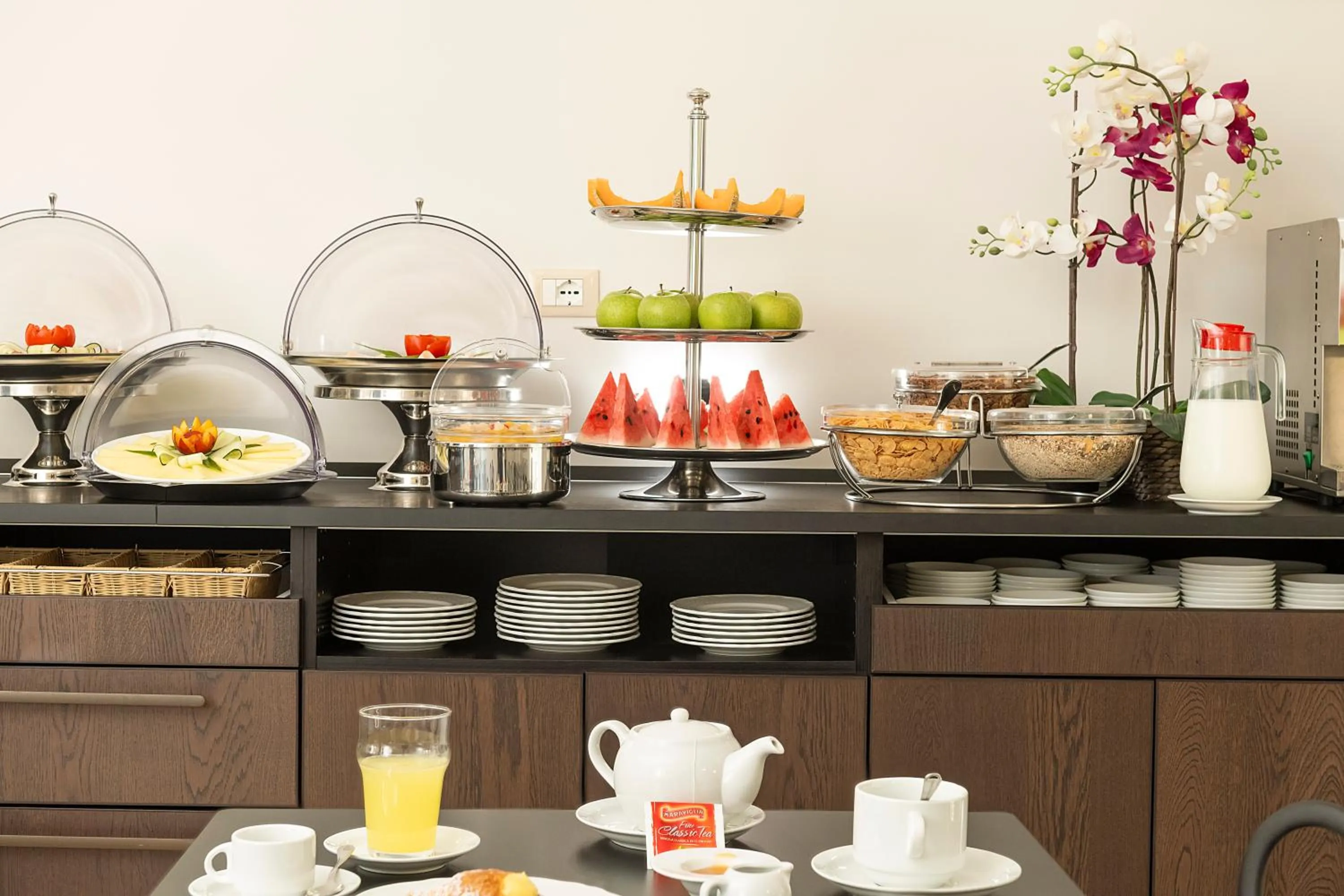 Food in Hotel Des Artistes Roma