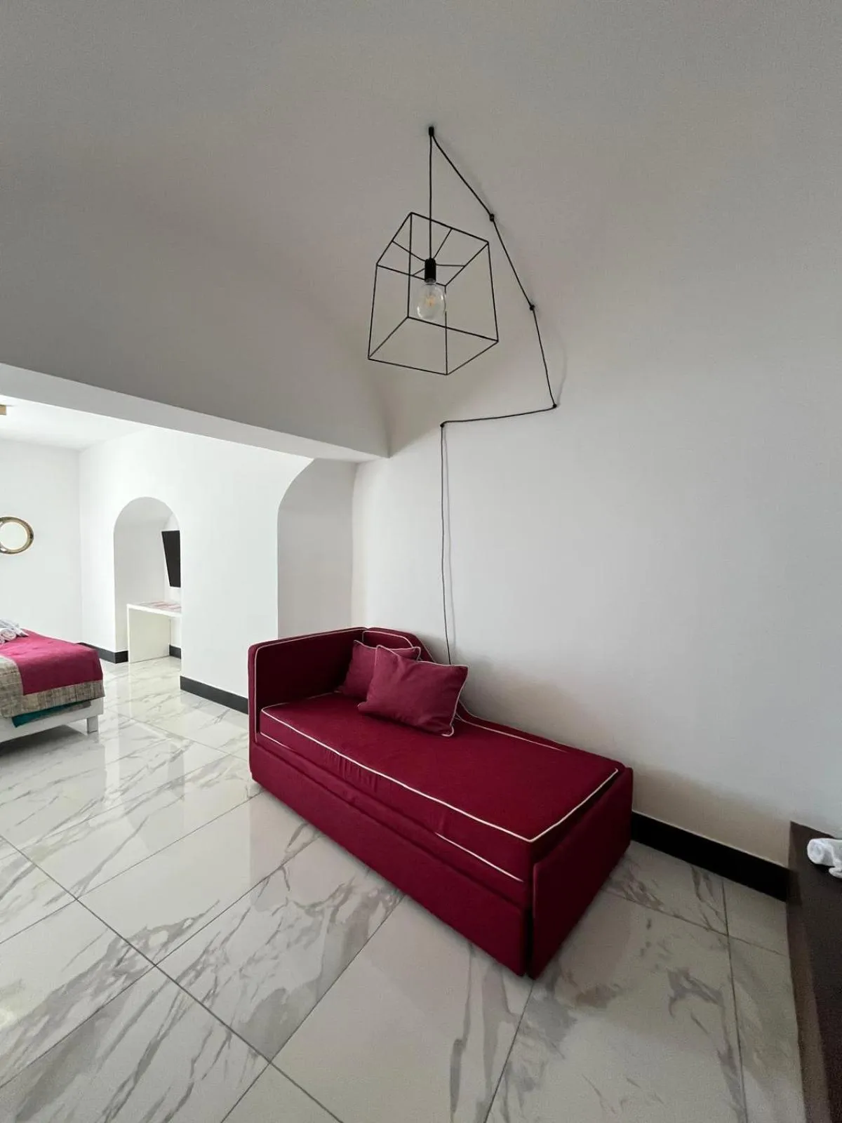 Bed in Positano Art Hotel Pasitea