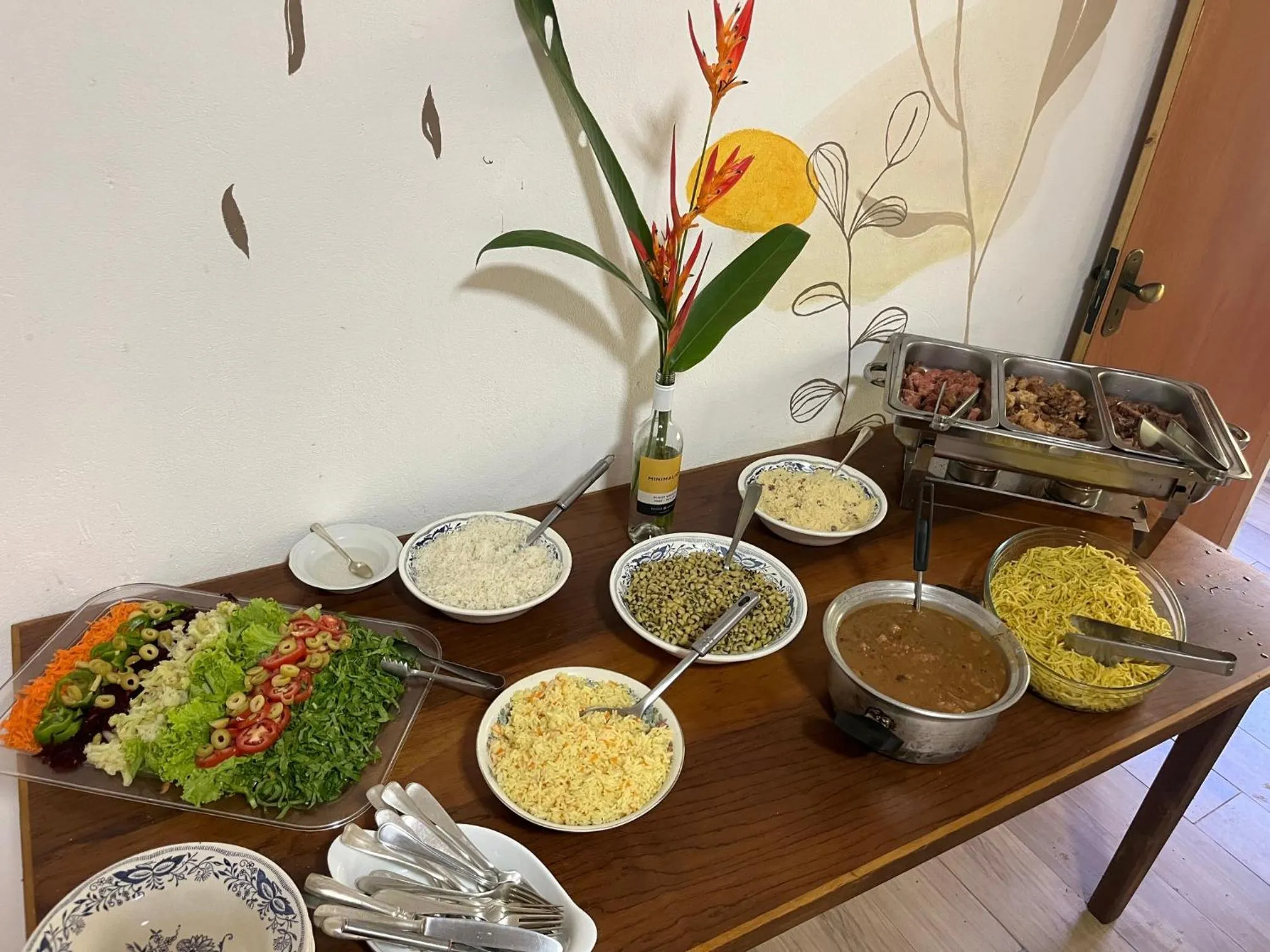 Lunch in Pousada Canto das Cachoeiras