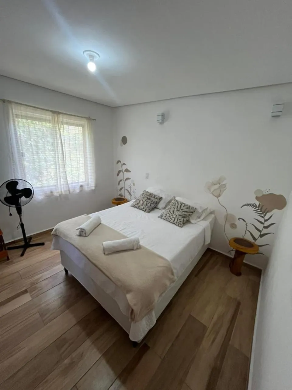 Bedroom, Bed in Pousada Canto das Cachoeiras