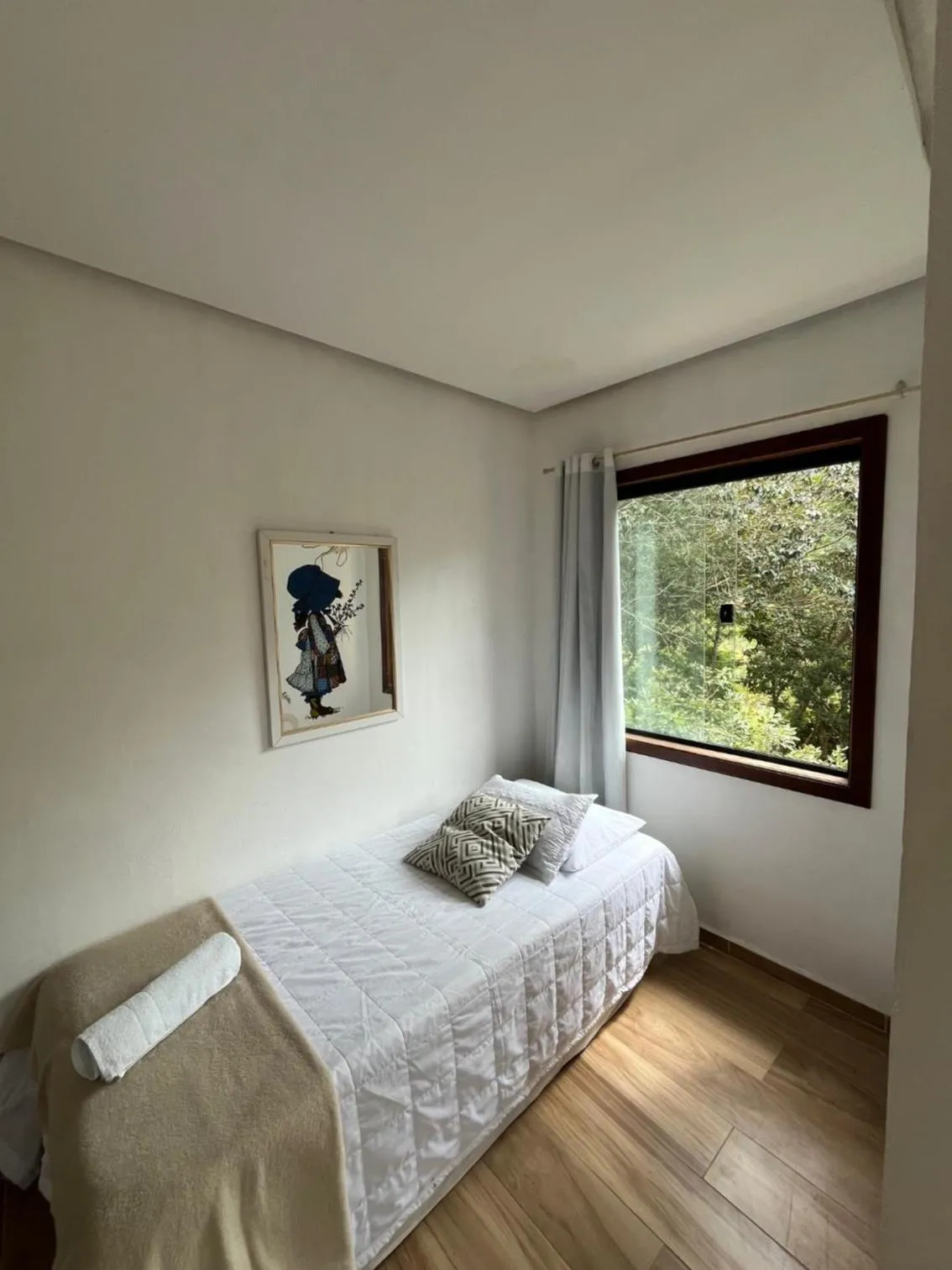 Bedroom, Bed in Pousada Canto das Cachoeiras