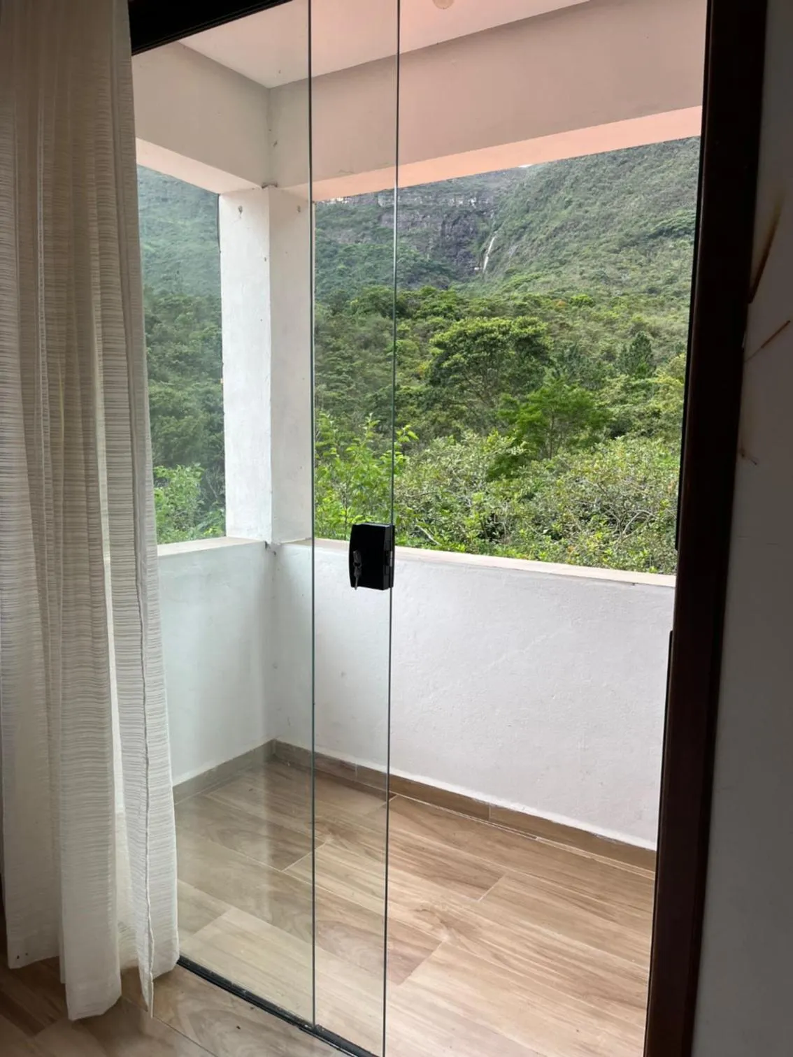 Balcony/Terrace in Pousada Canto das Cachoeiras