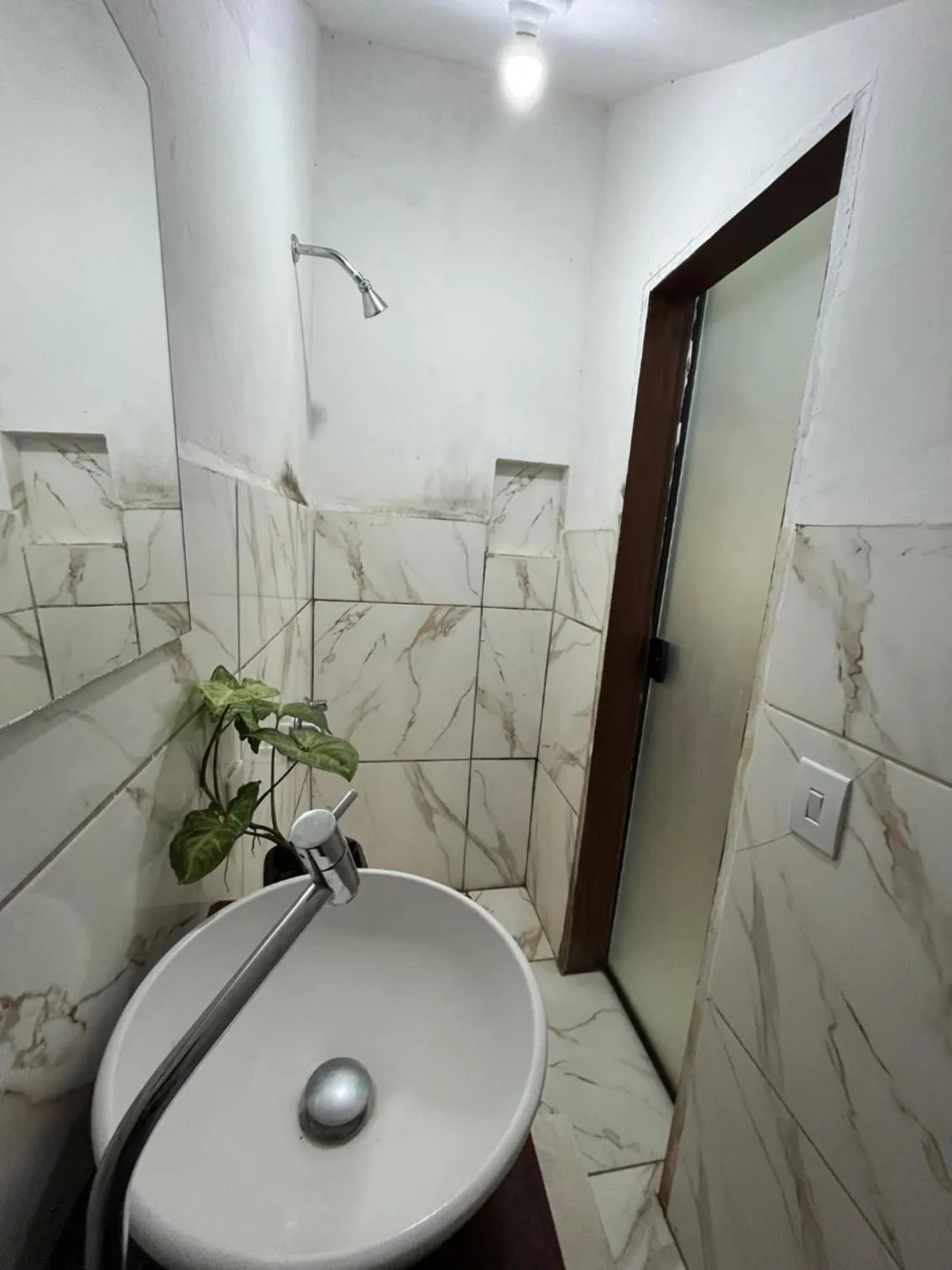 Bathroom in Pousada Canto das Cachoeiras