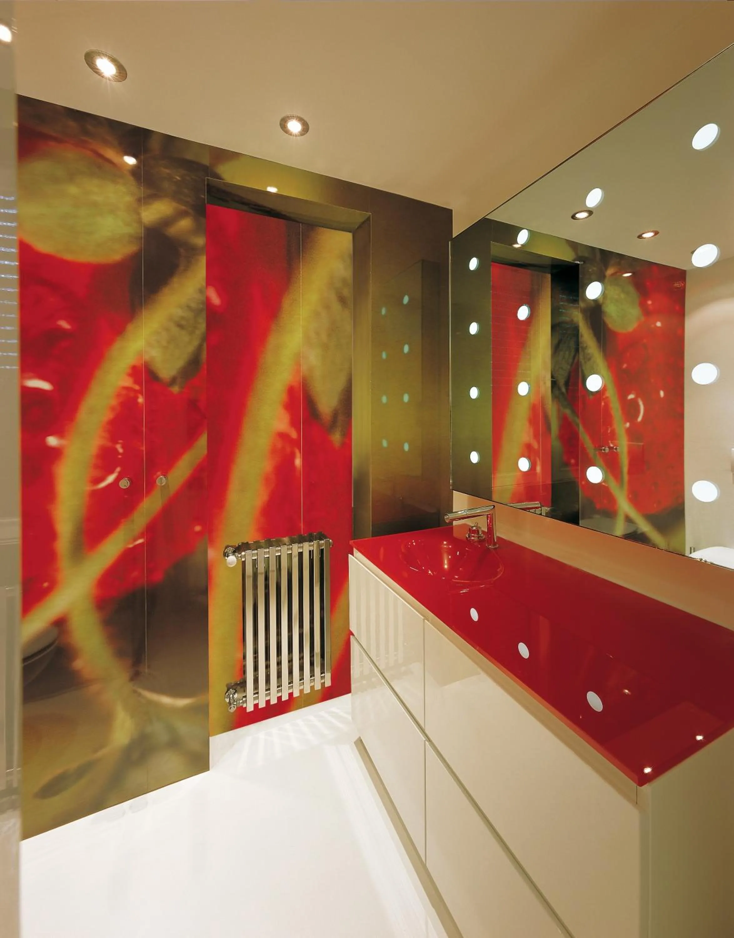 Bathroom in Hotel Aurora