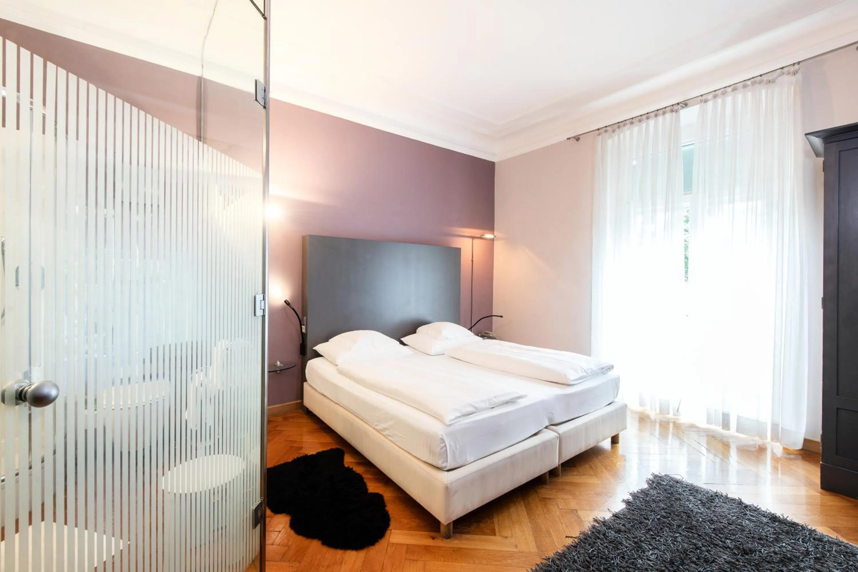 Bedroom, Bed in Hotel Aurora