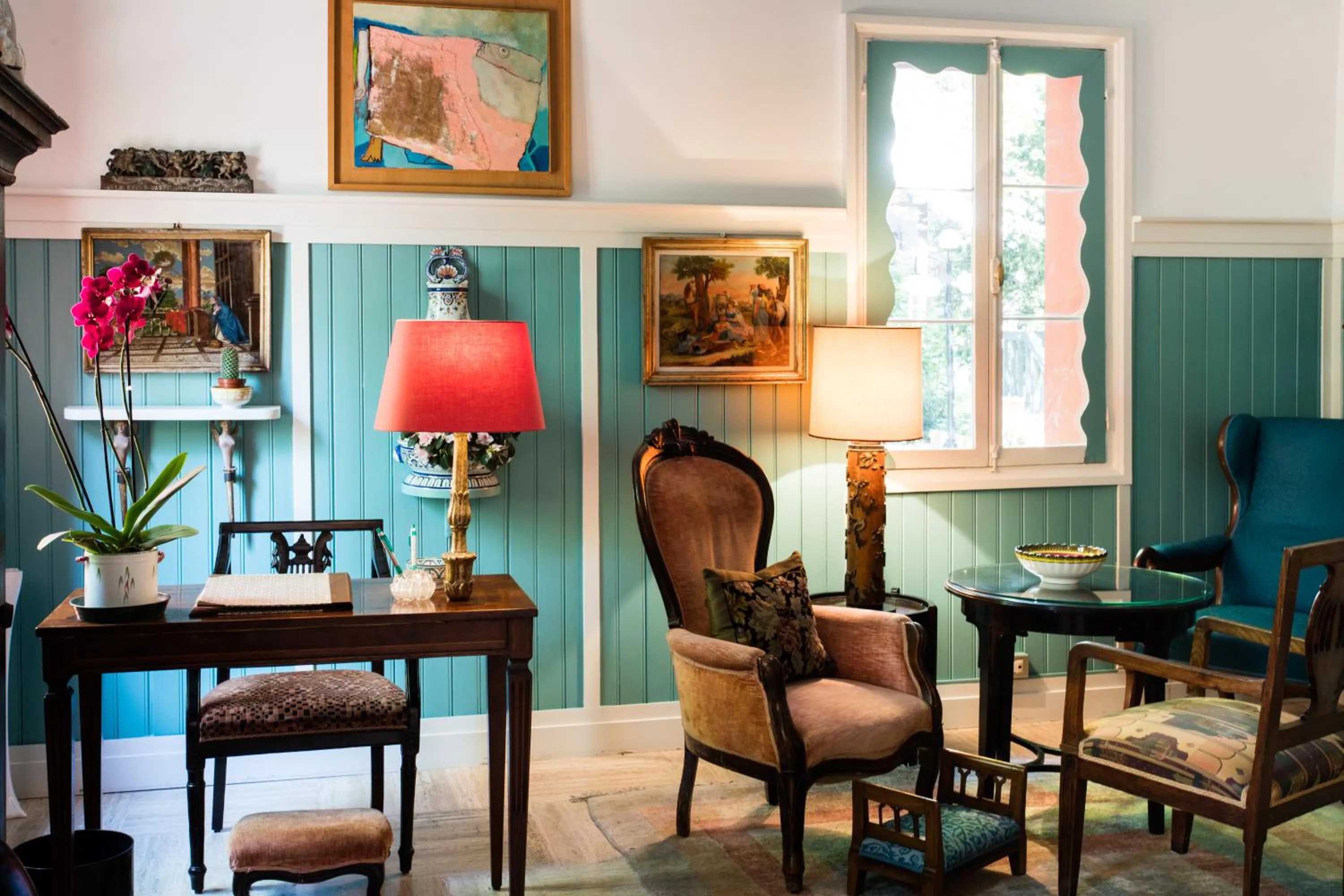 Library in Residenza d'Epoca Albergo Quattro Fontane