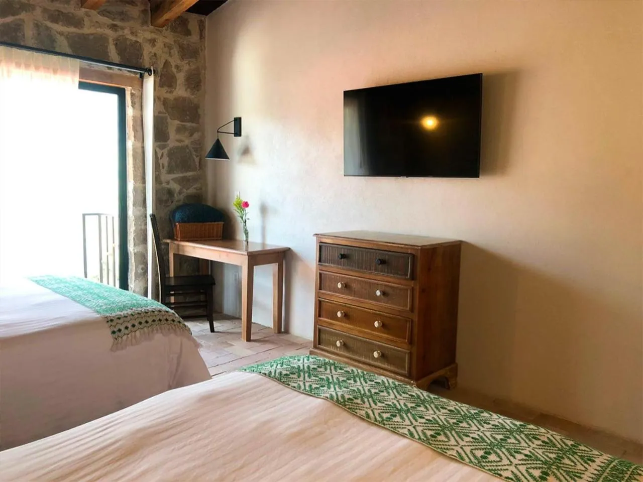 Bed in Hotel Casa Xaa