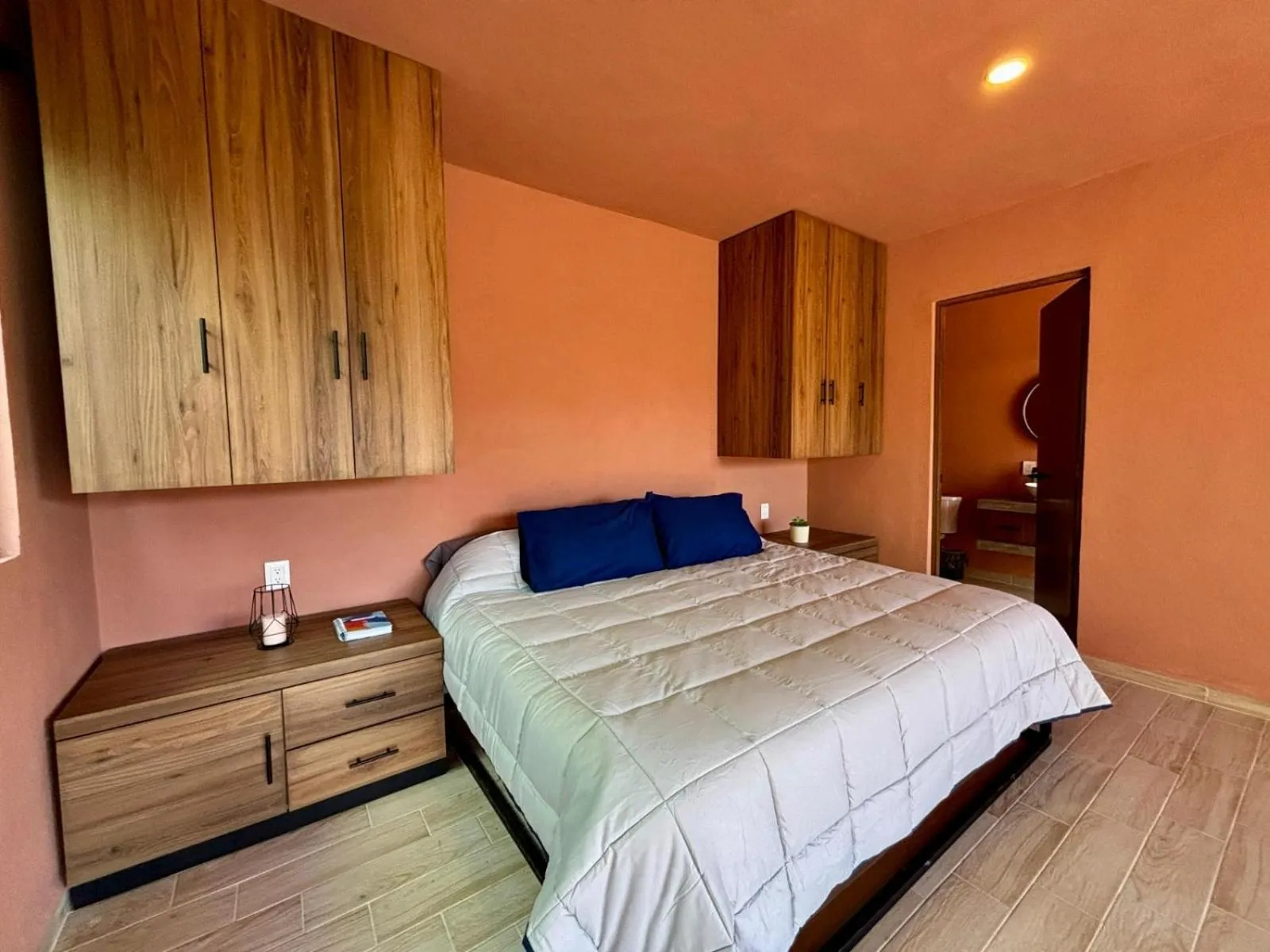 Bed in Amara Tepoztlán