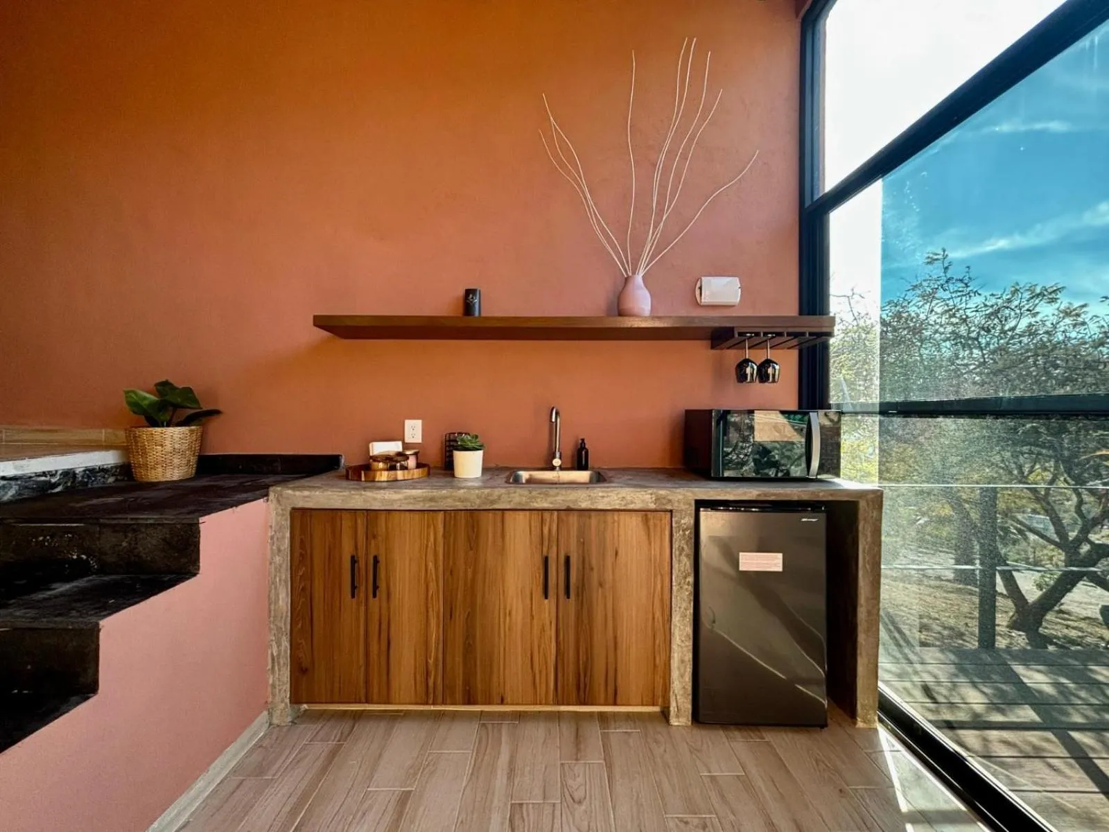 Kitchen or kitchenette in Amara Tepoztlán