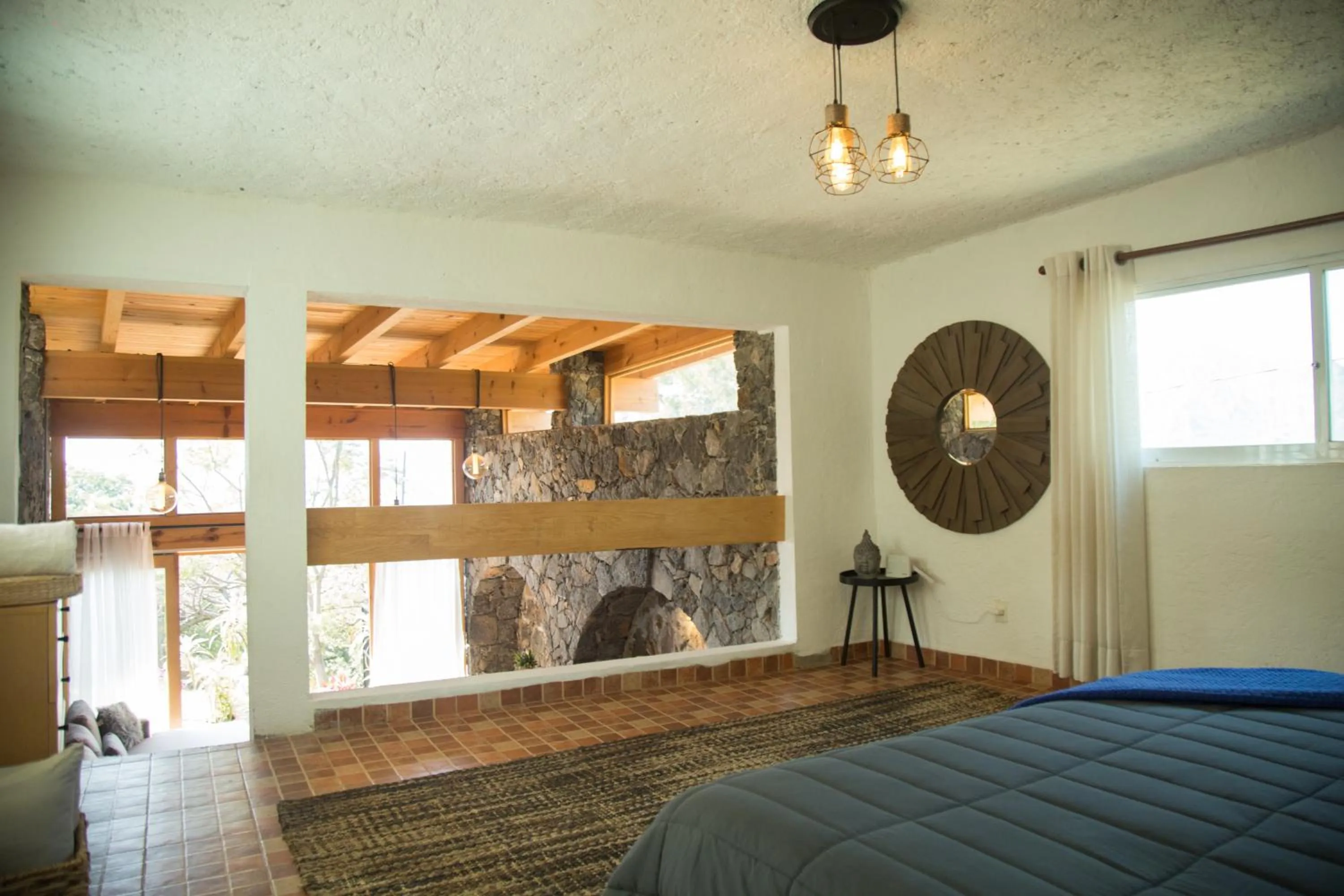 Bed in Amara Tepoztlán