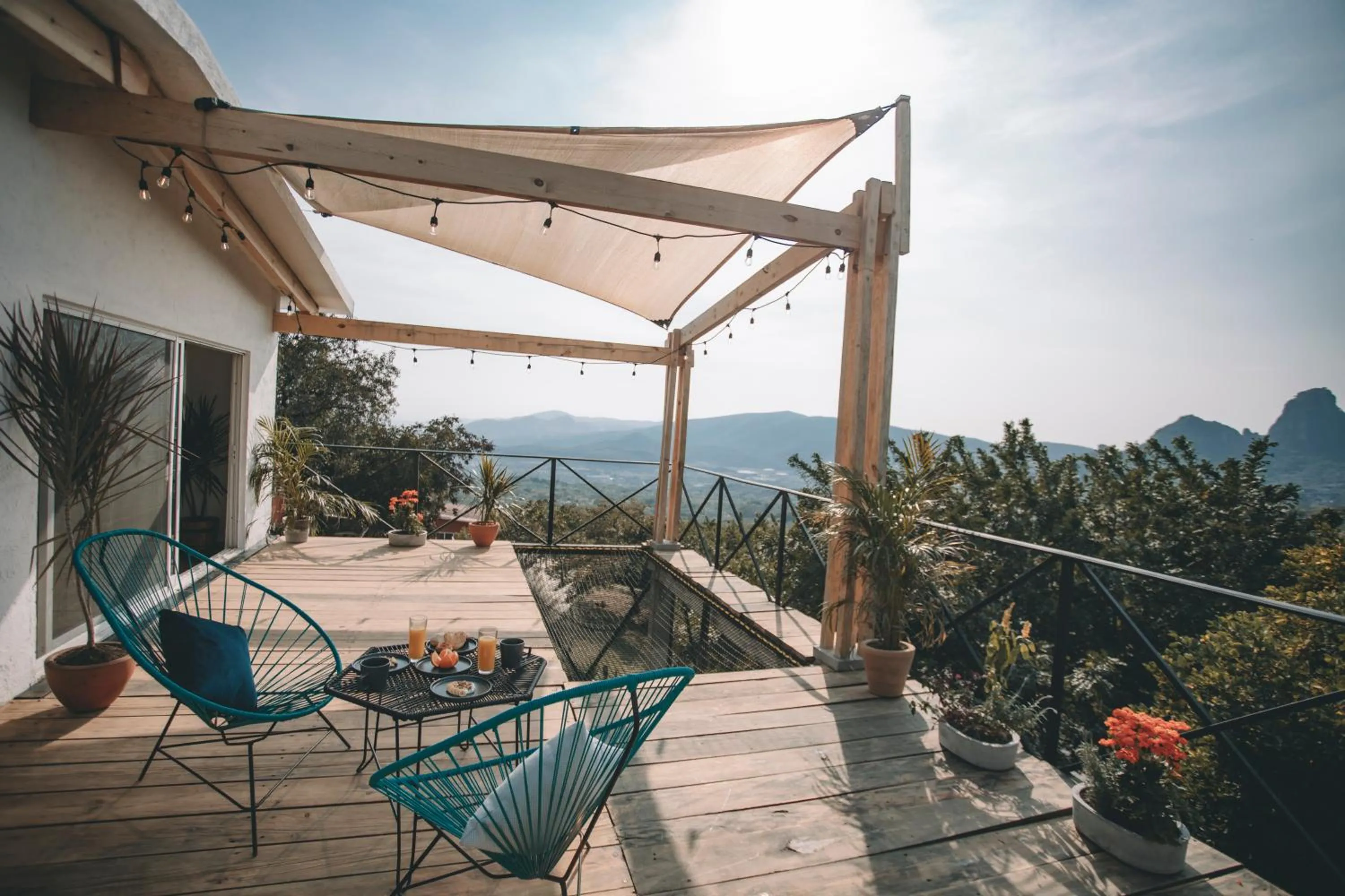 Balcony/Terrace in Amara Tepoztlán