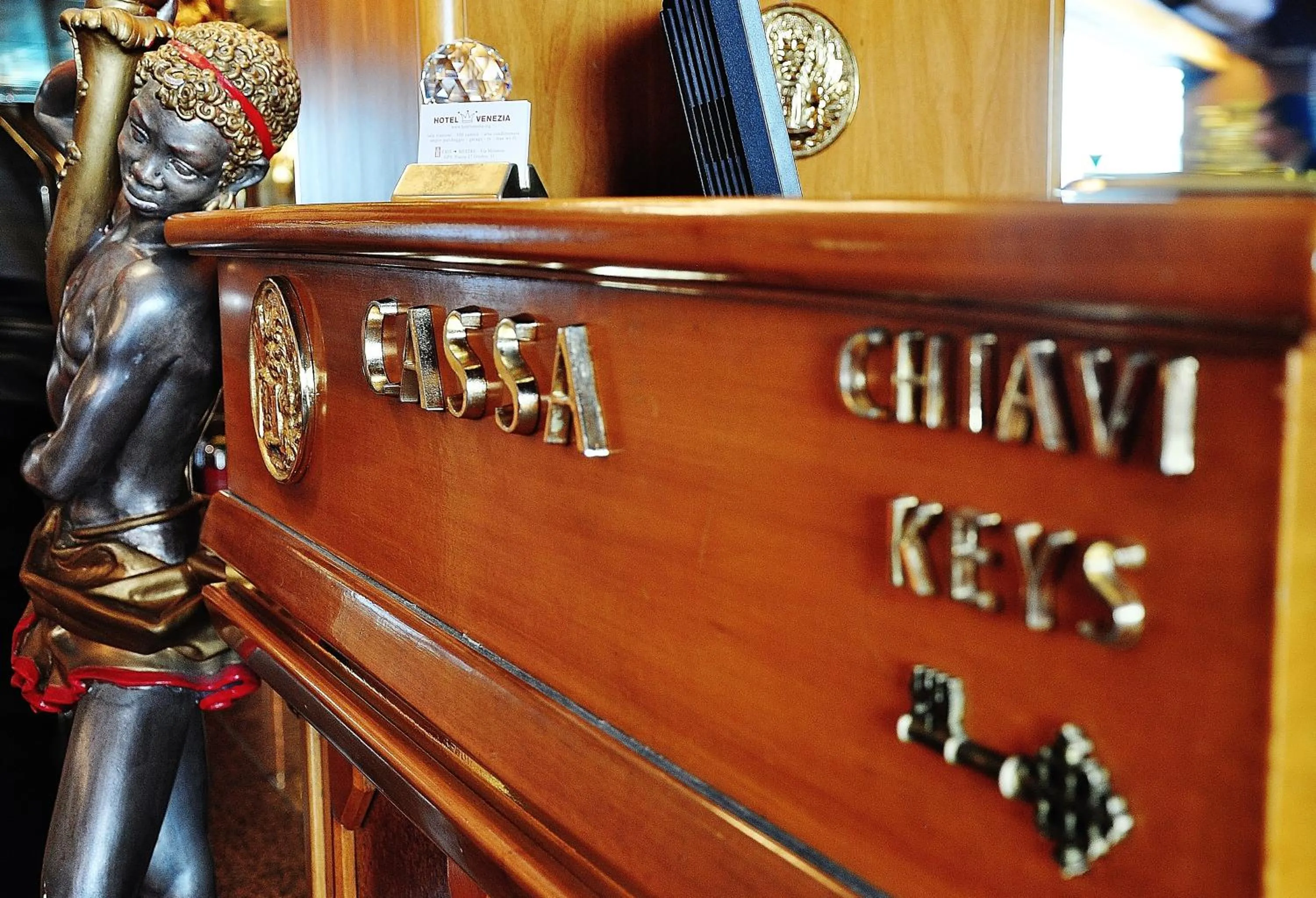 Decorative detail in Hotel Venezia