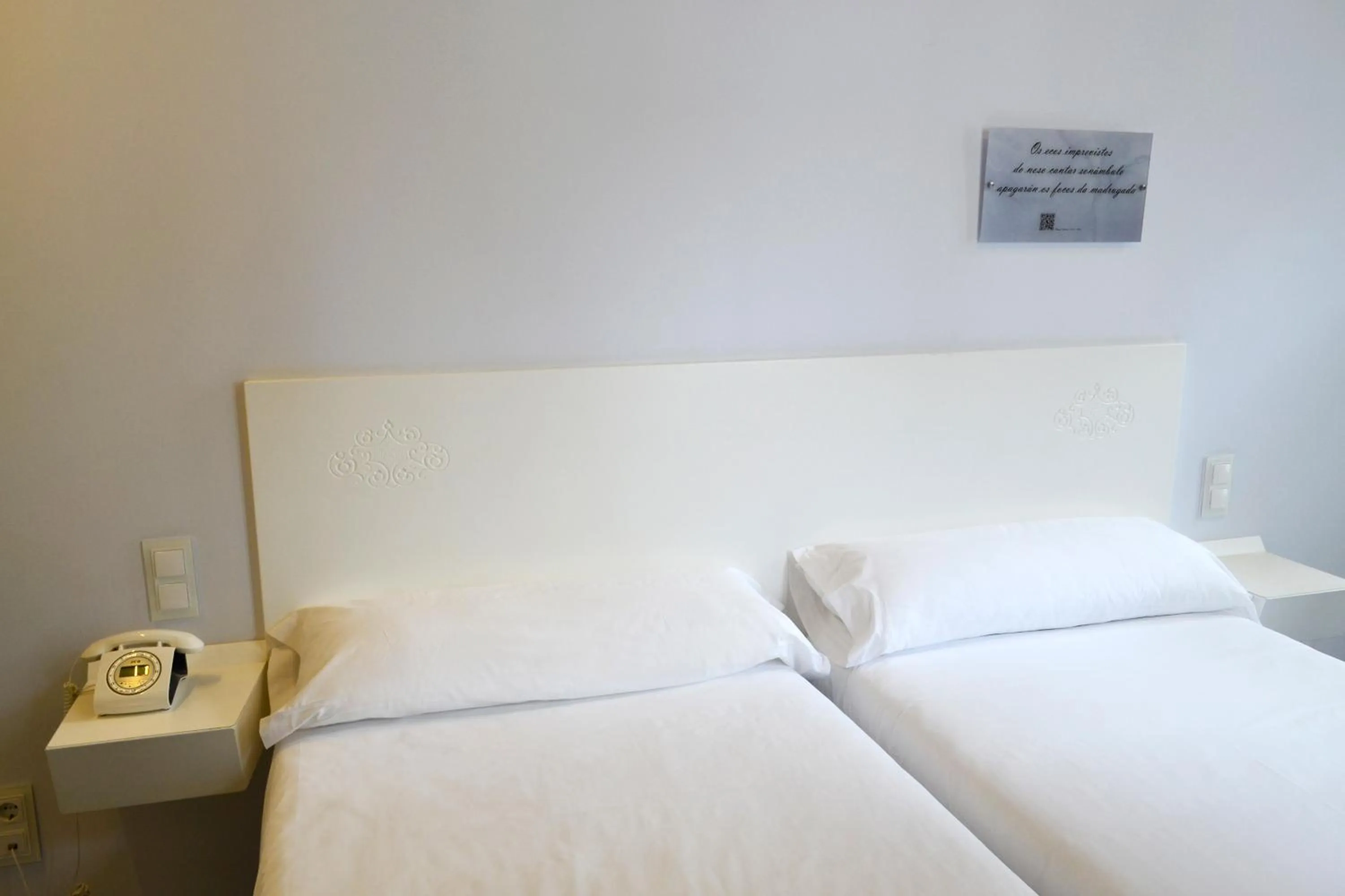 Bed in Hotel Alda San Bieito