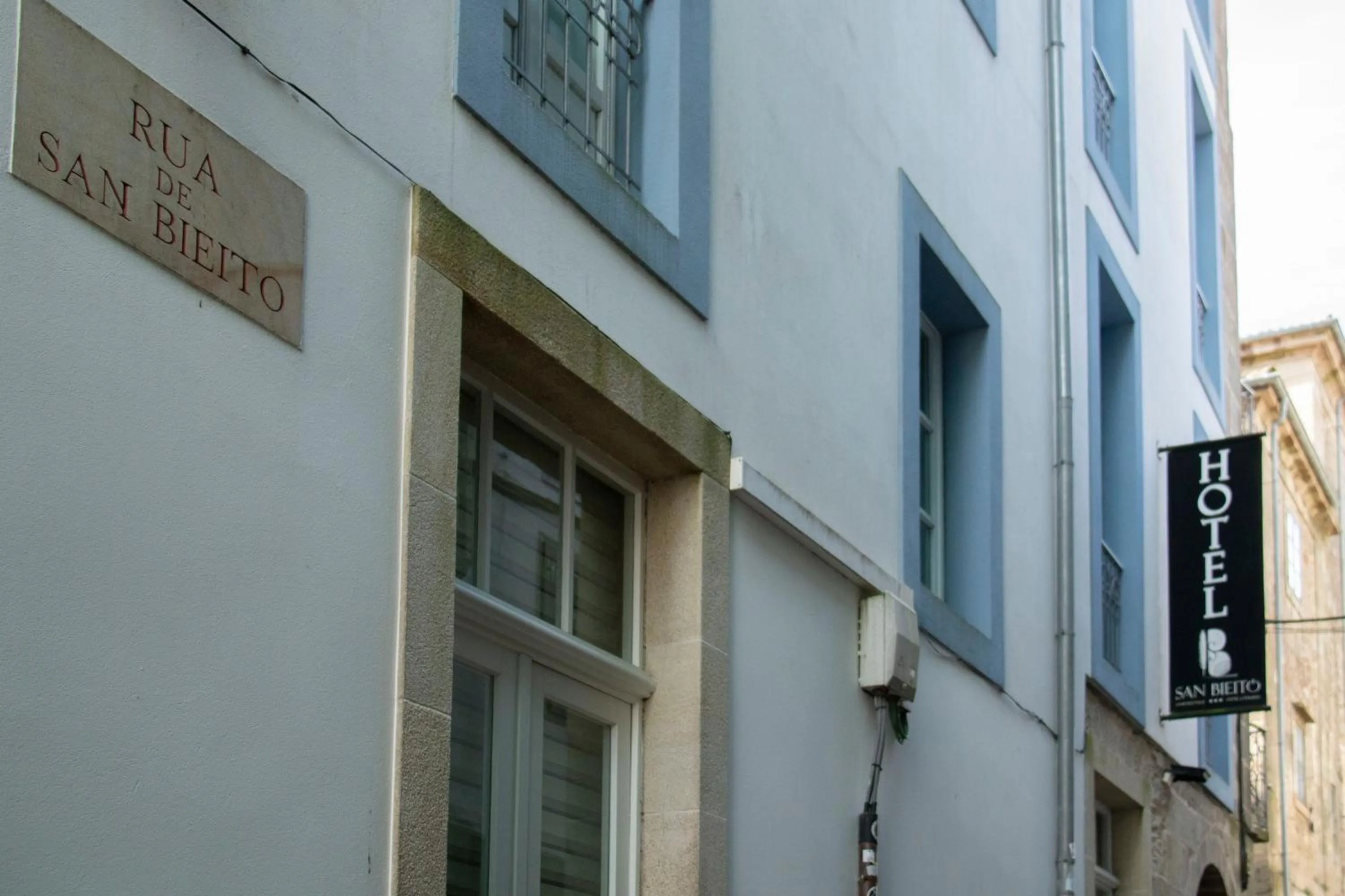 Facade/entrance in Hotel Alda San Bieito