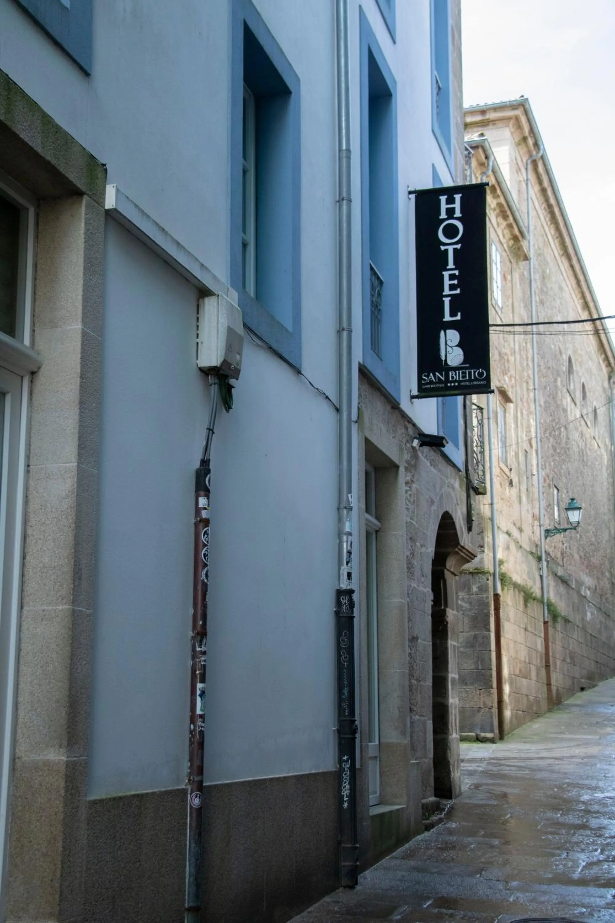 Facade/entrance in Hotel Alda San Bieito