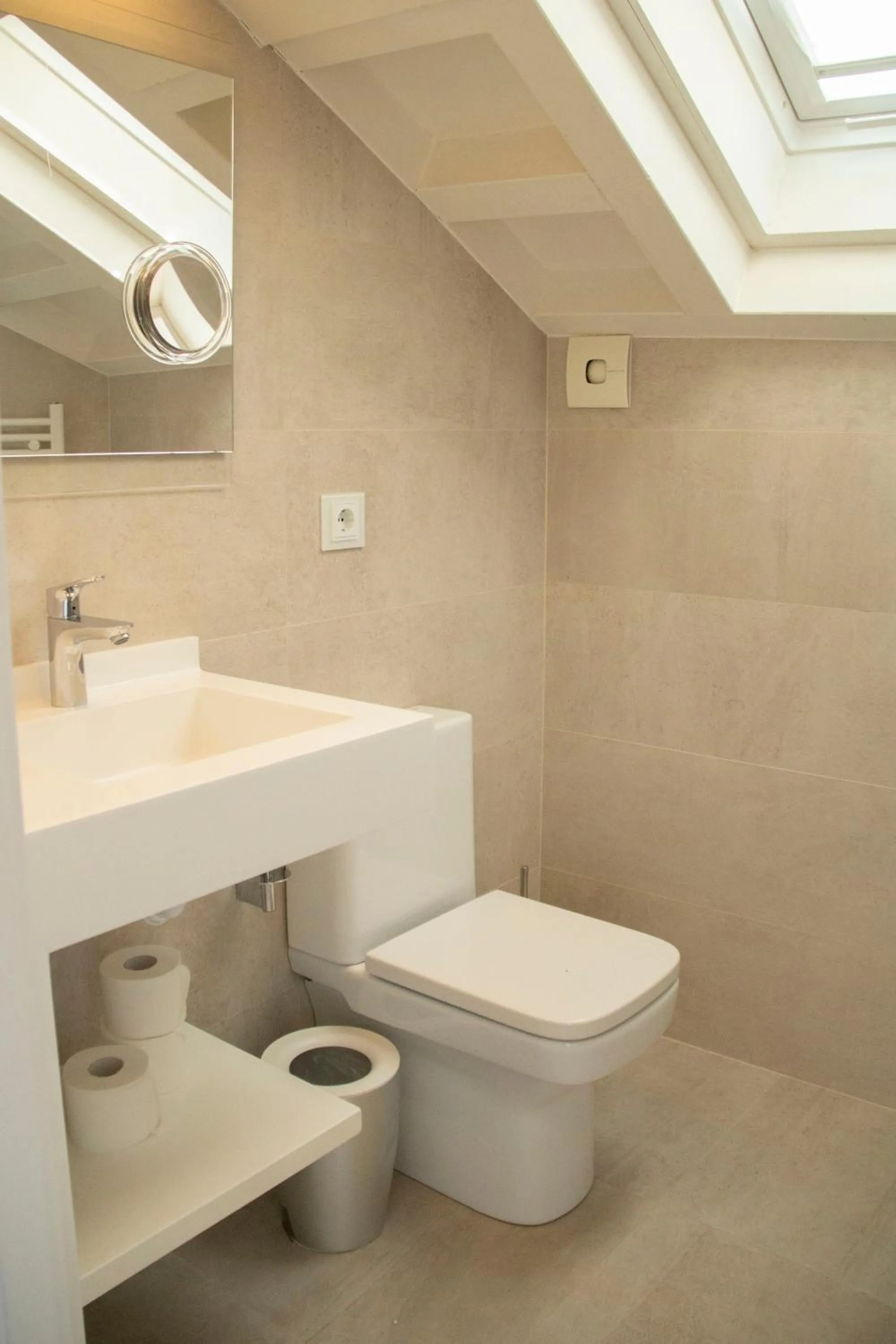 Bathroom in Hotel Alda San Bieito