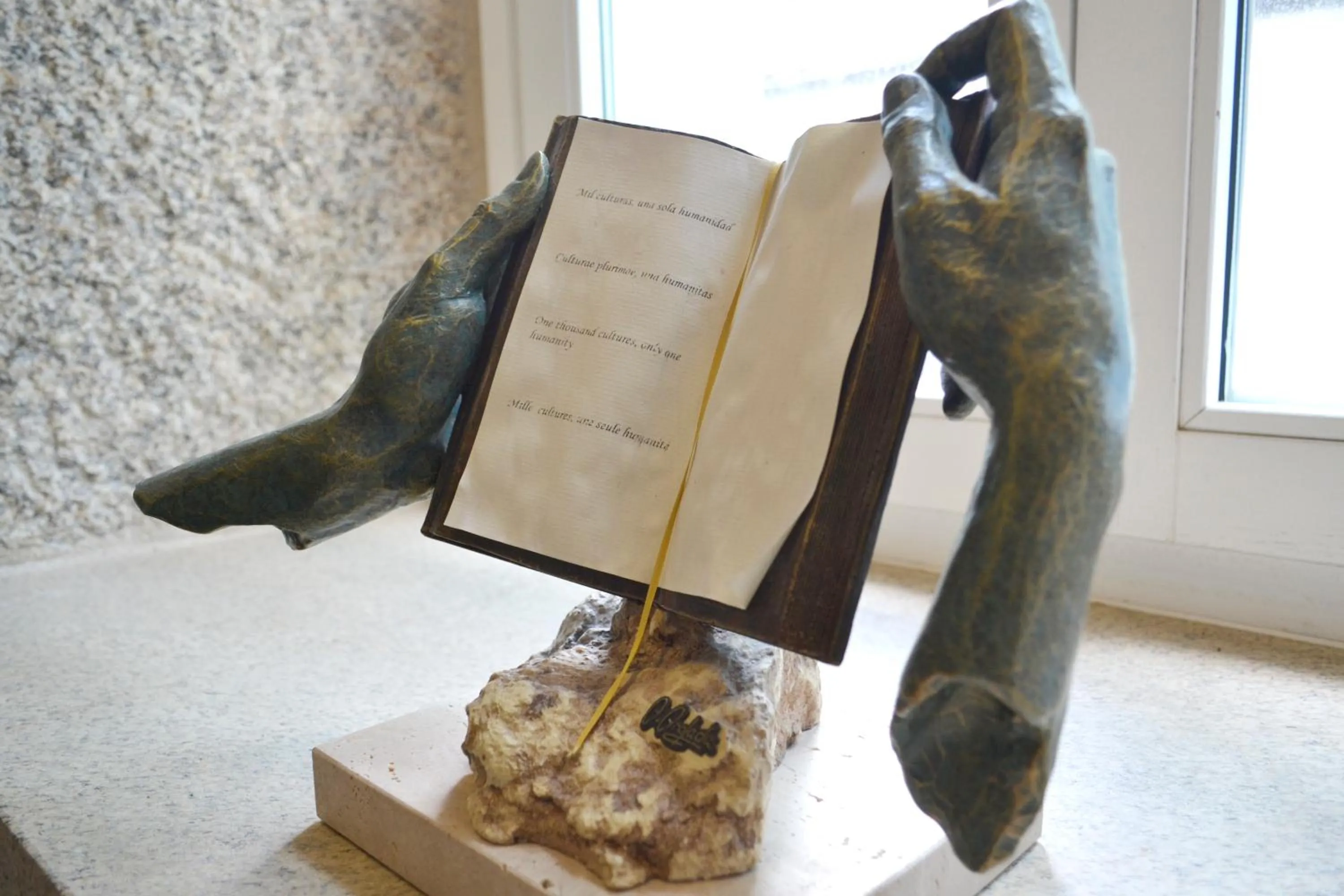 Decorative detail in Hotel Alda San Bieito