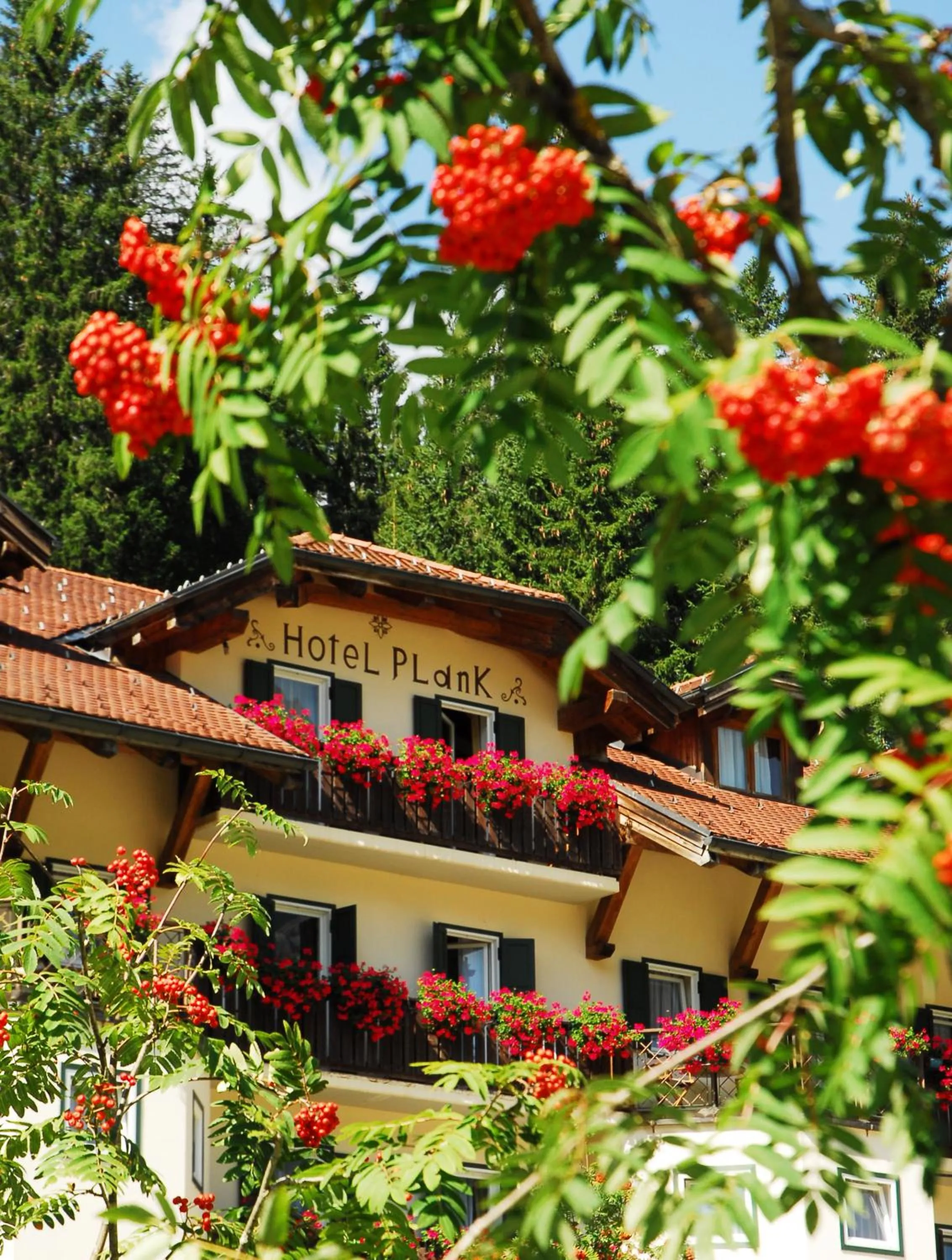 Facade/entrance in Hotel Plank