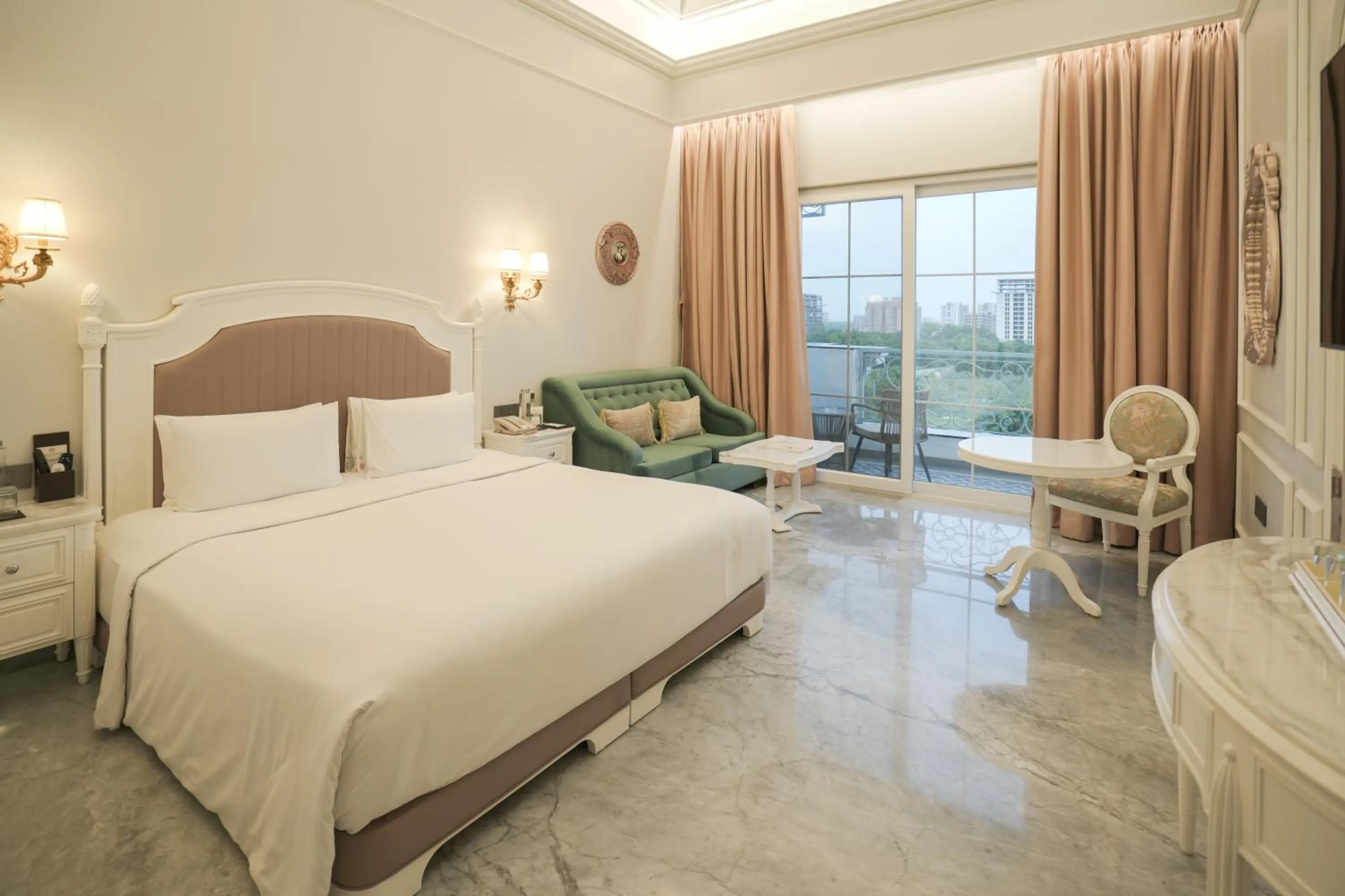 Photo of the whole room, Bed in Hotel Hillock Ahmedabad