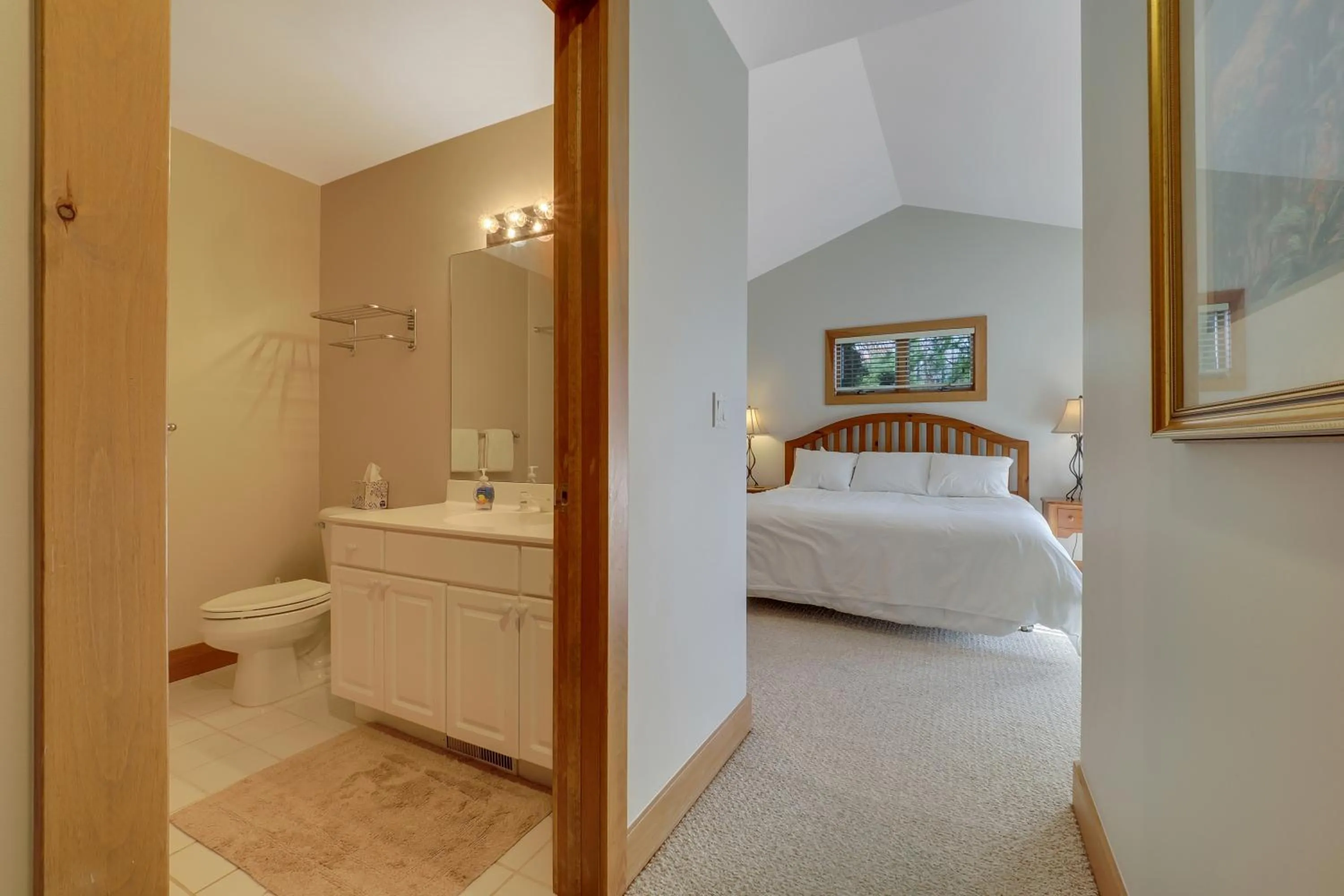 Bed in 692 Disciples Village Condo