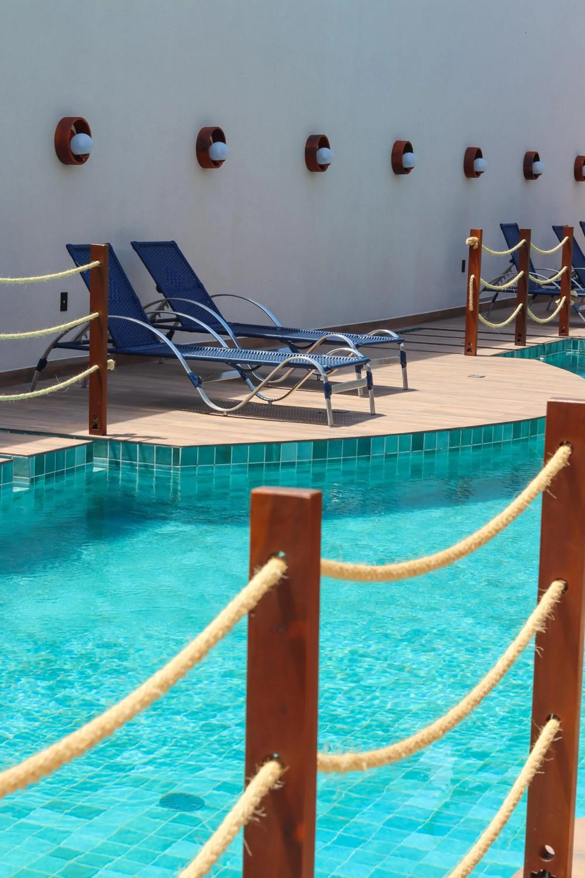 Swimming pool in Barra De Maragogi Pousada