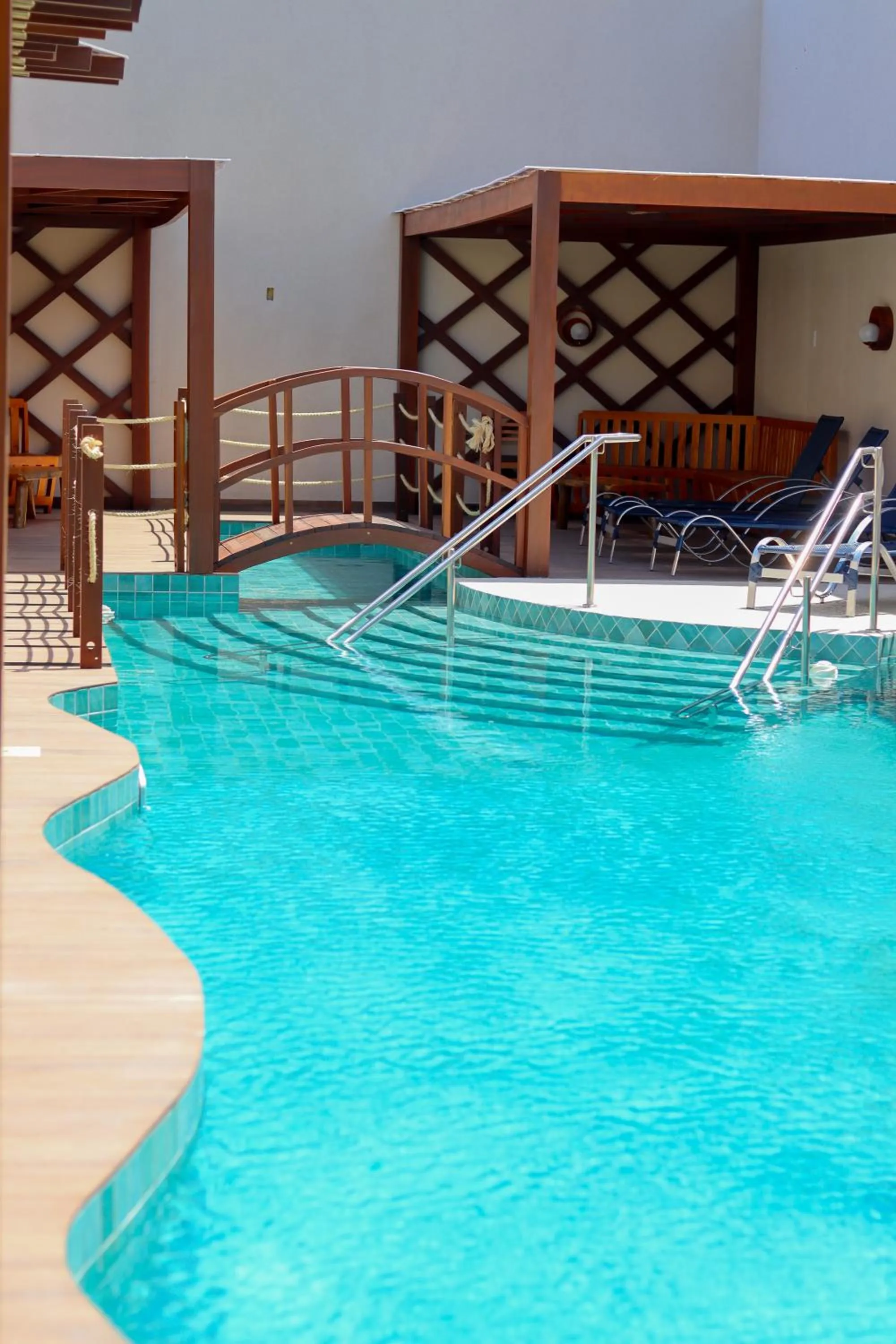 Swimming pool in Barra De Maragogi Pousada