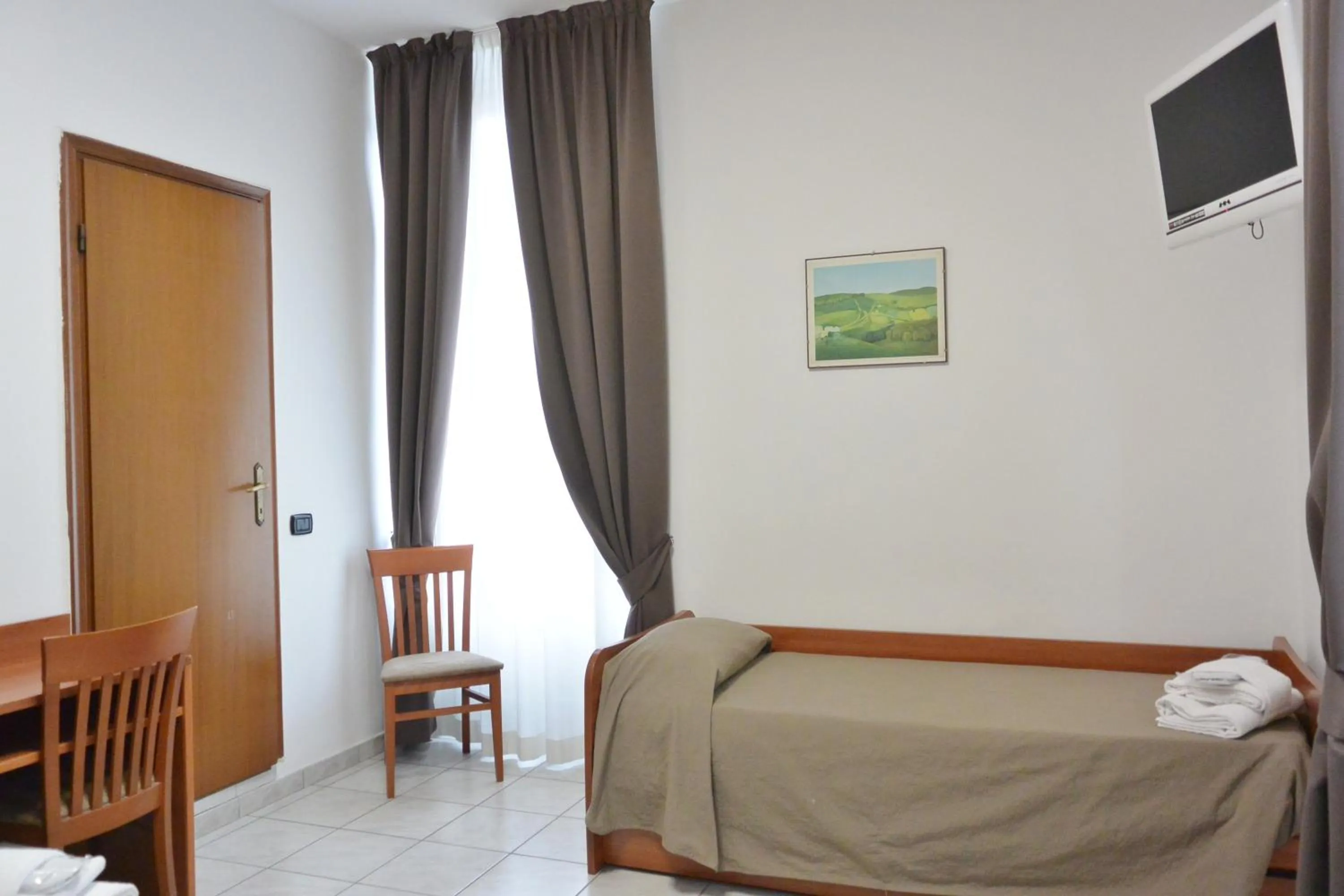 Bed in Hotel Trentina