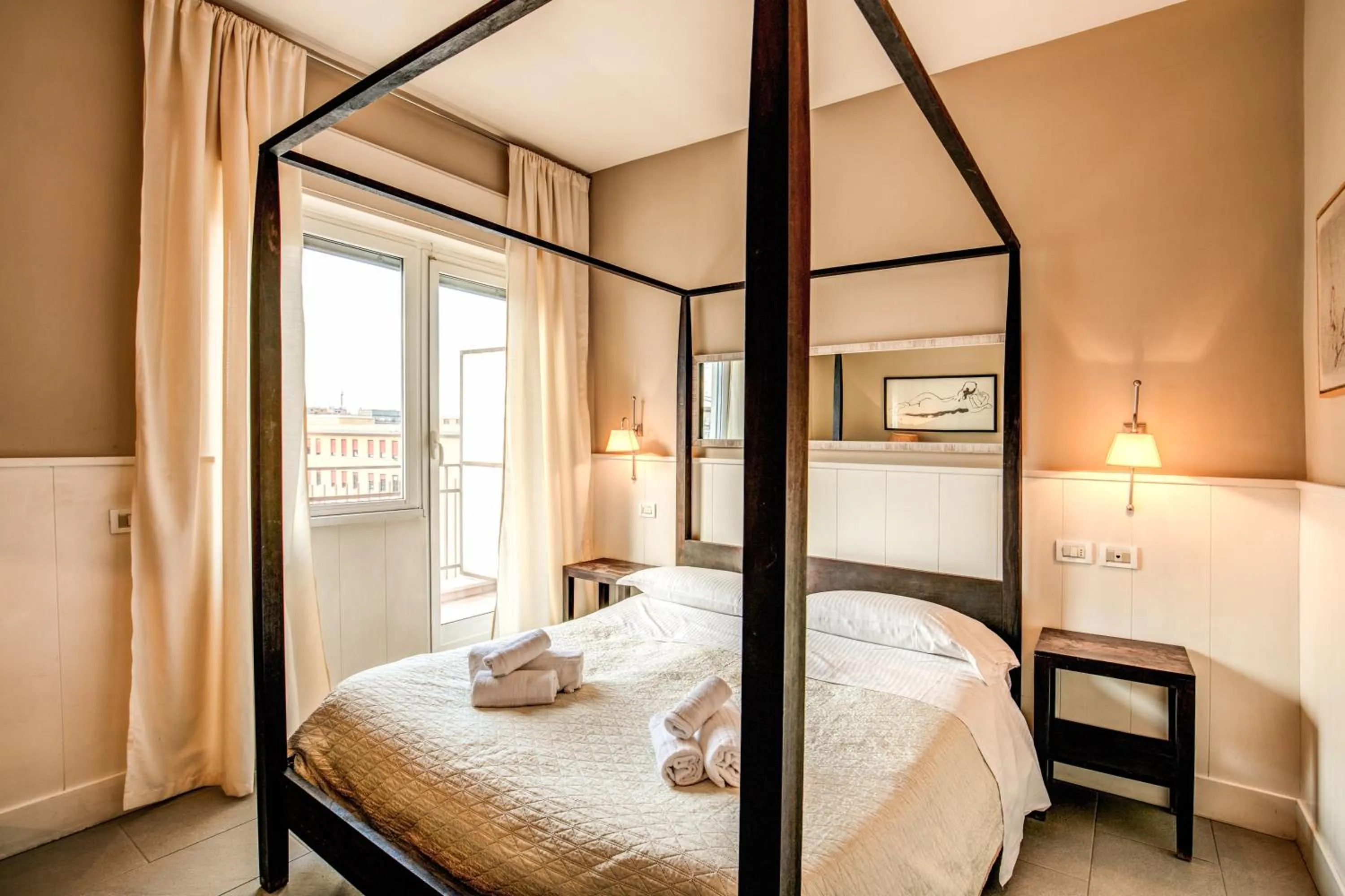 Photo of the whole room, Bed in City Guest House