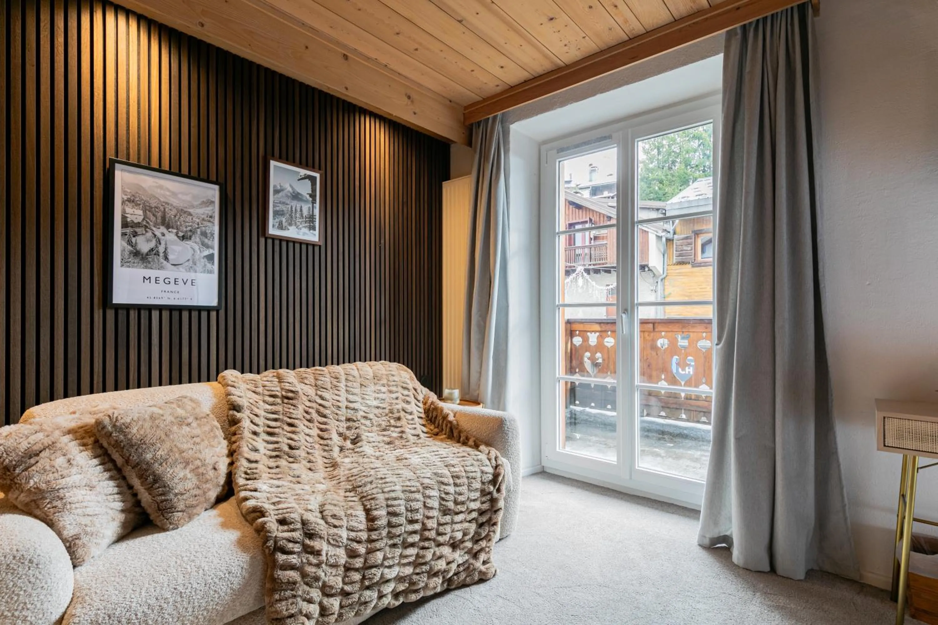 Bedroom in Le Chalet d'Antoine - Centre de Megève