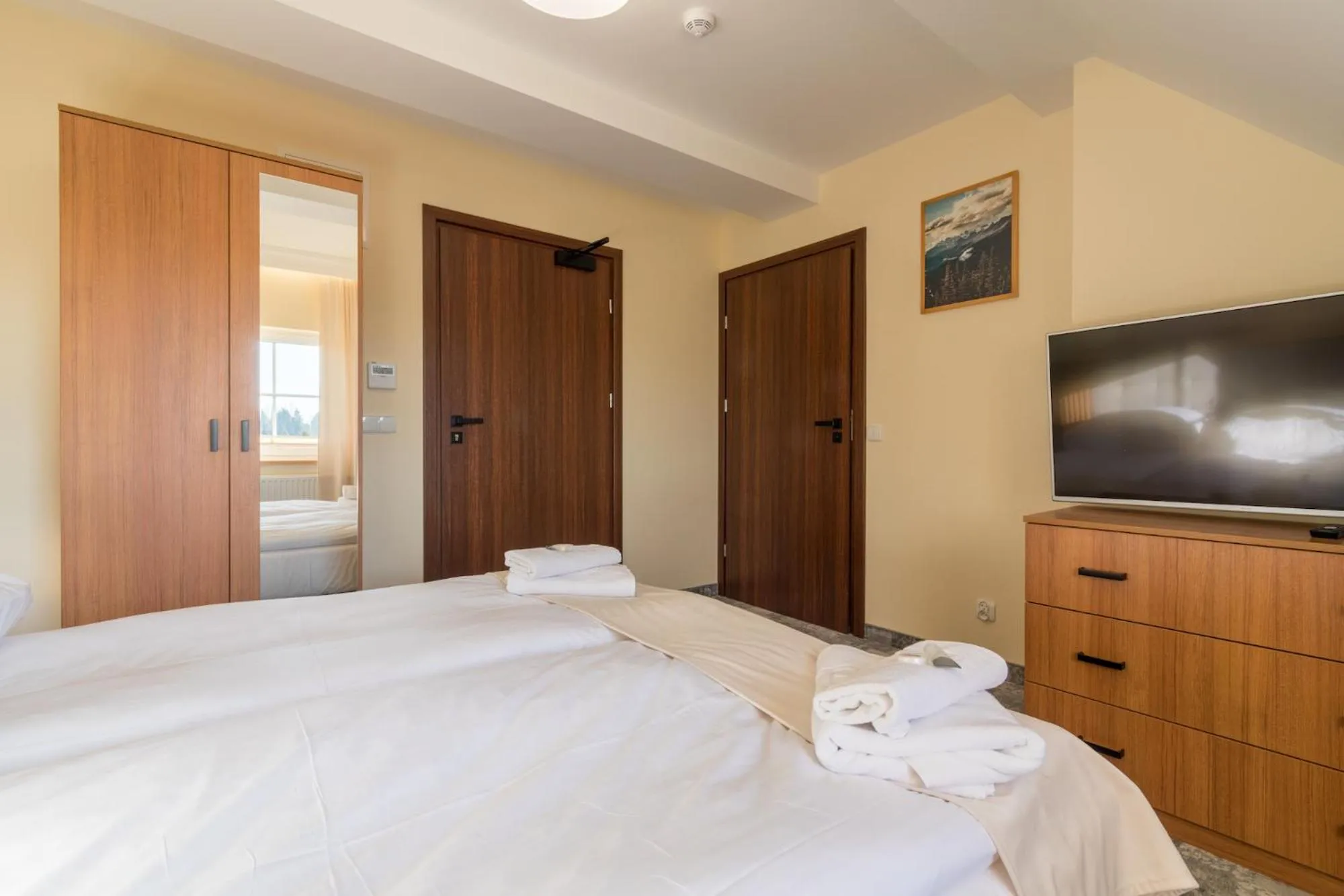 Bed in Hotel Perła Dunajca