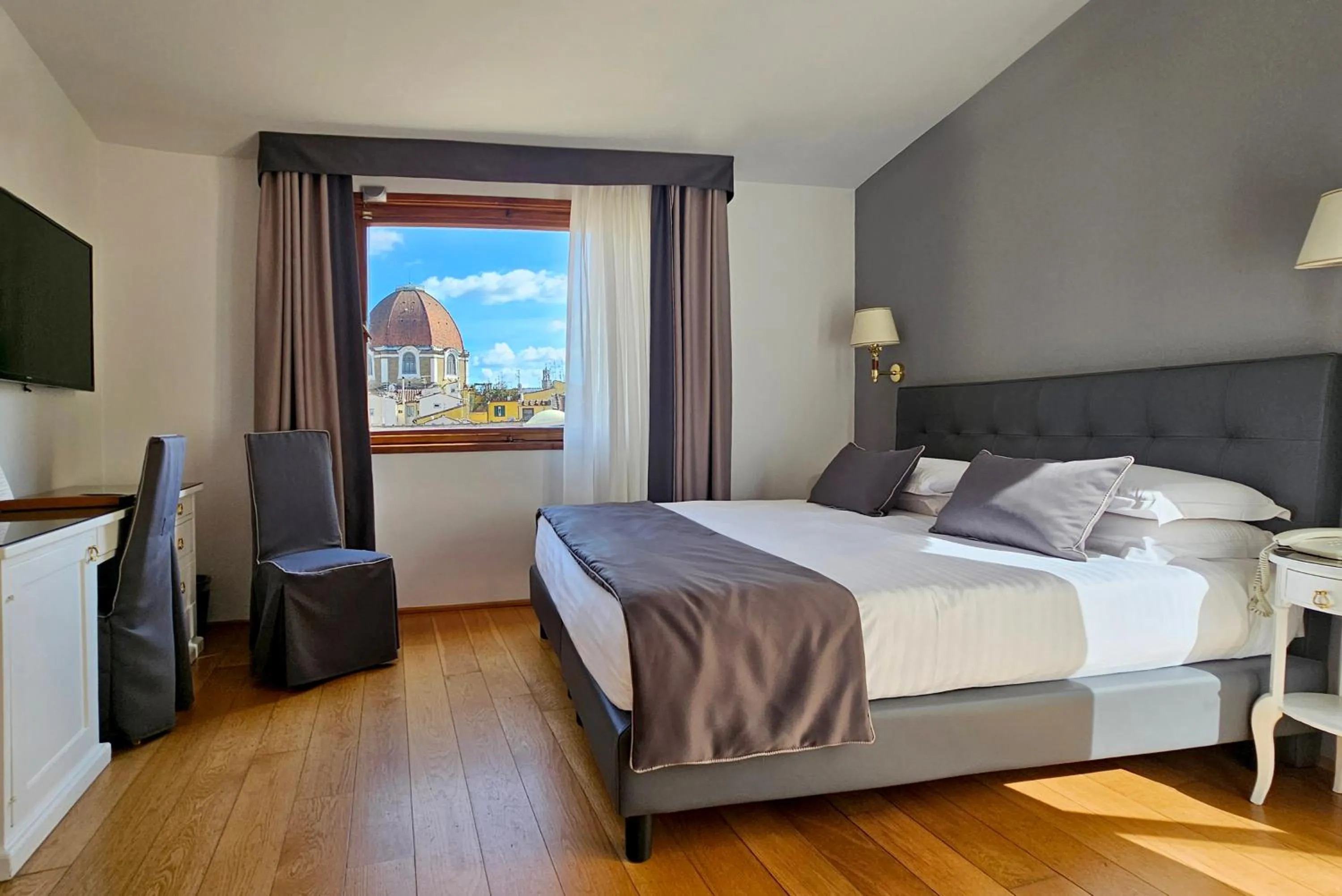 Bed in Hotel Atlantic Palace