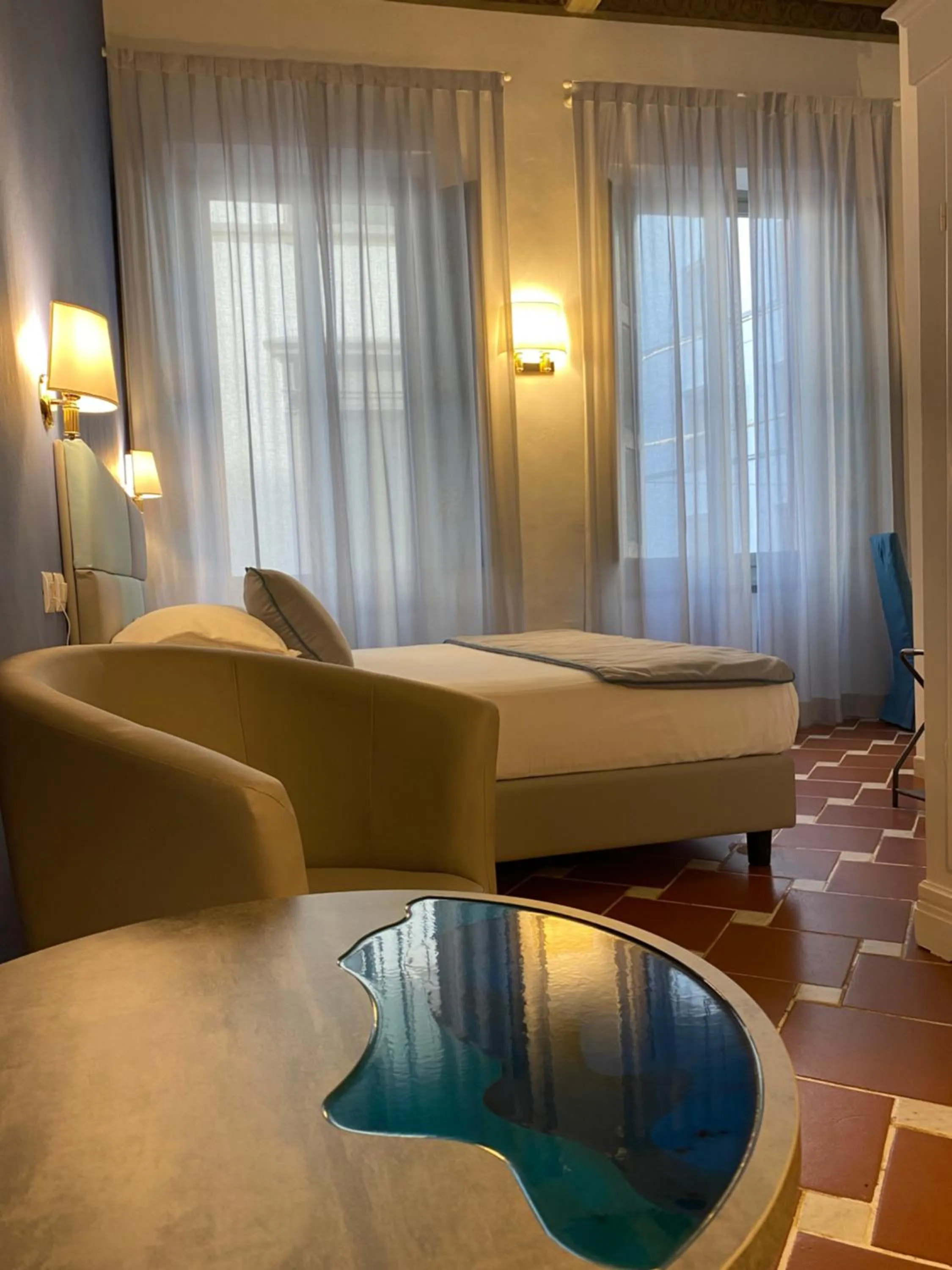 Bed in Hotel Atlantic Palace