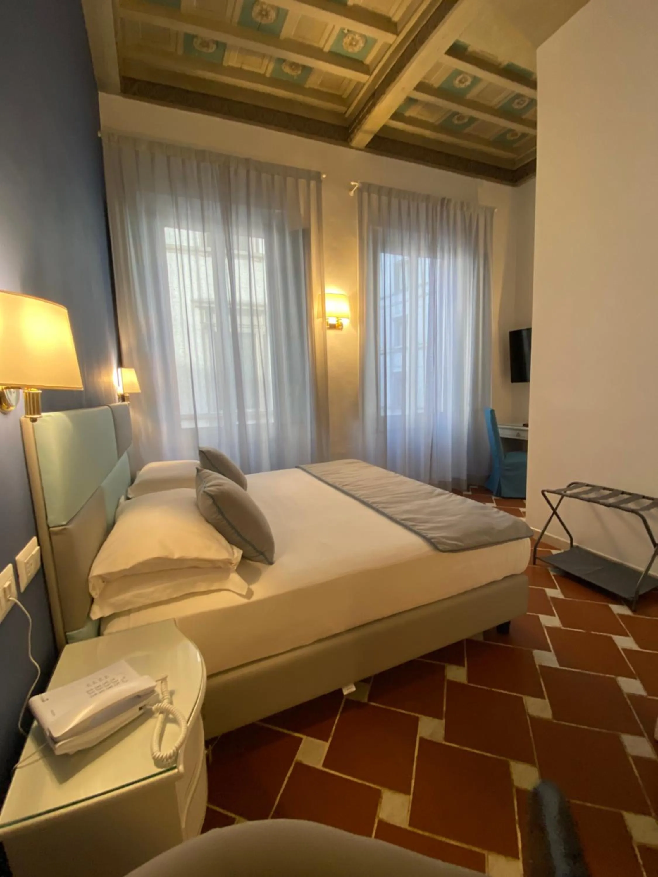 Bed in Hotel Atlantic Palace