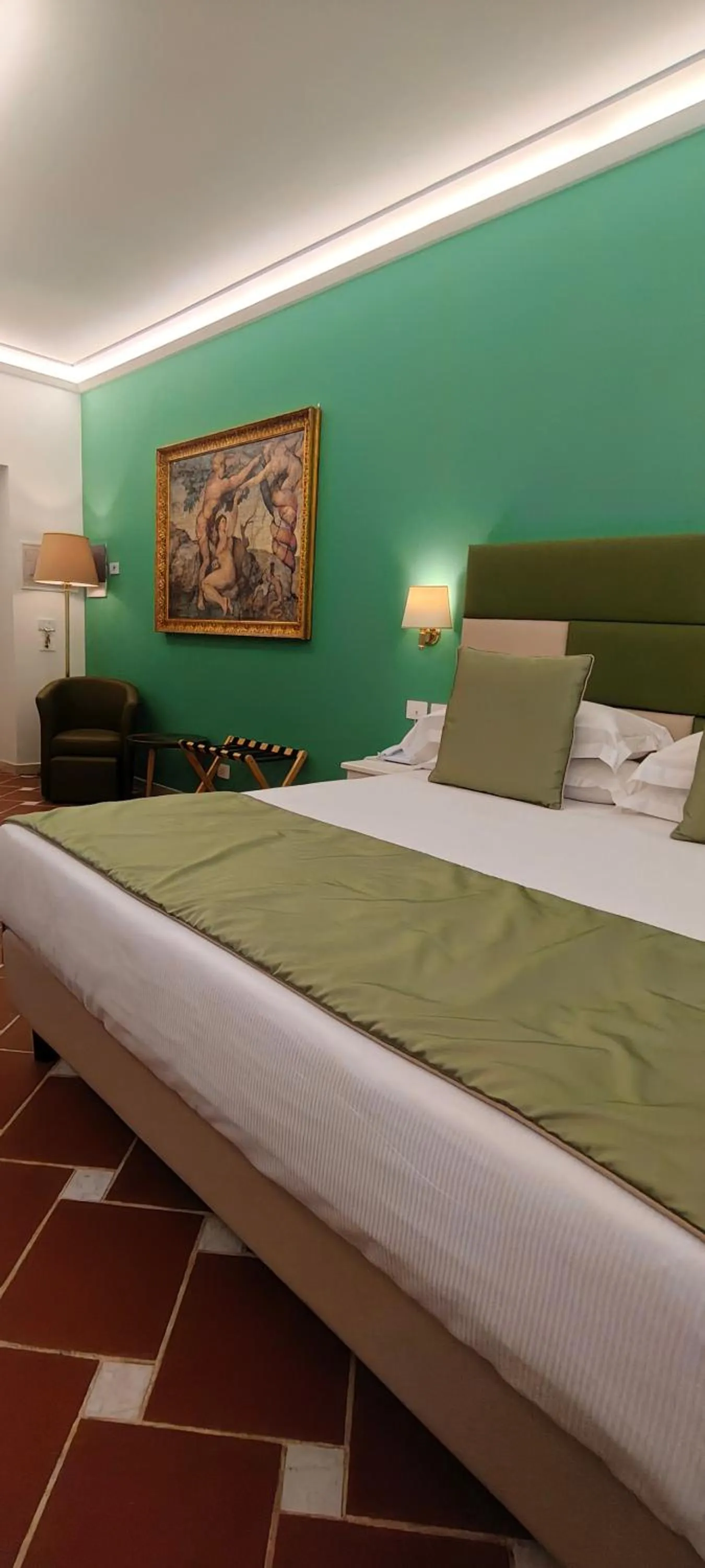 Bedroom, Bed in Hotel Atlantic Palace