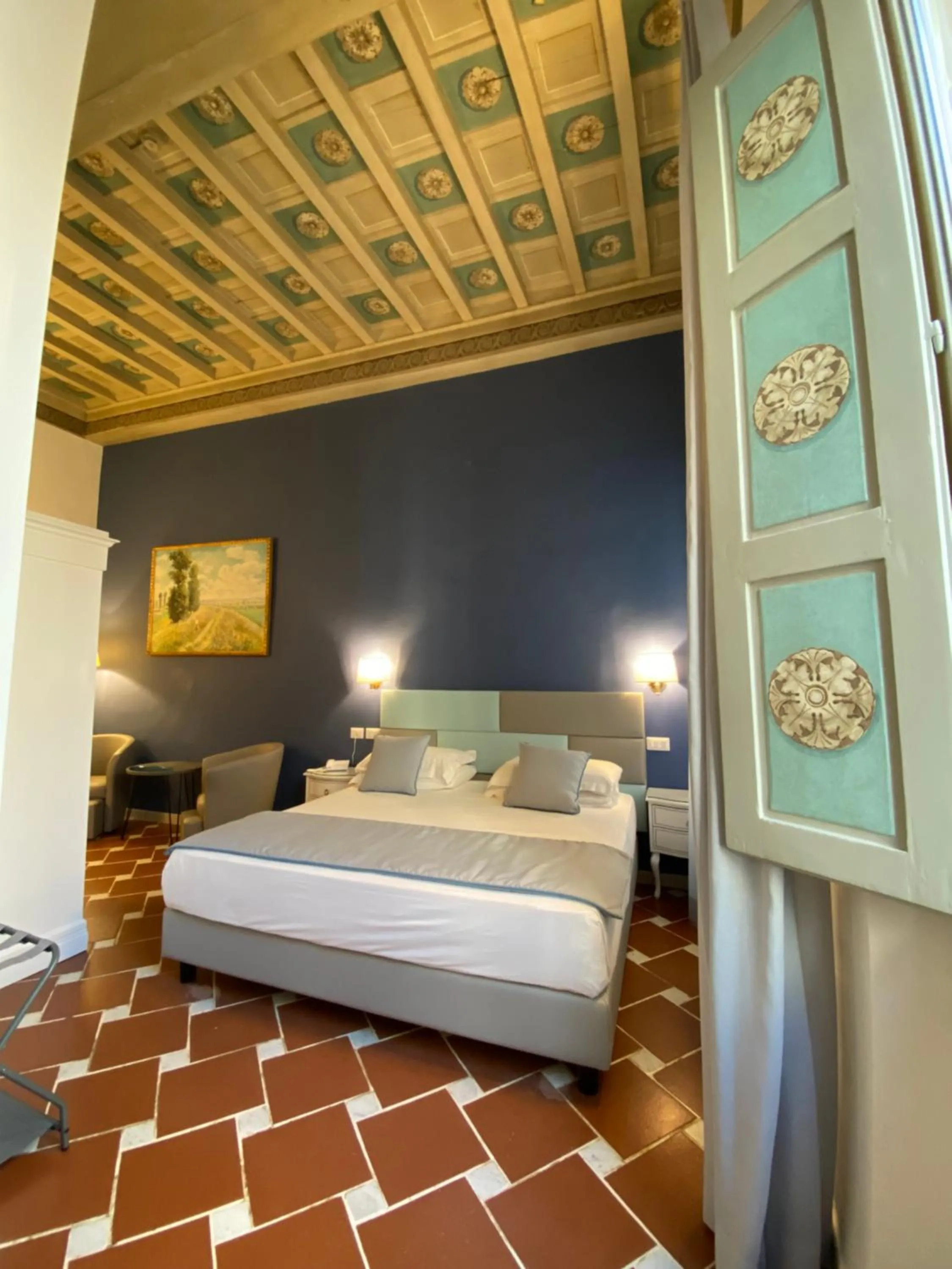 Bed in Hotel Atlantic Palace