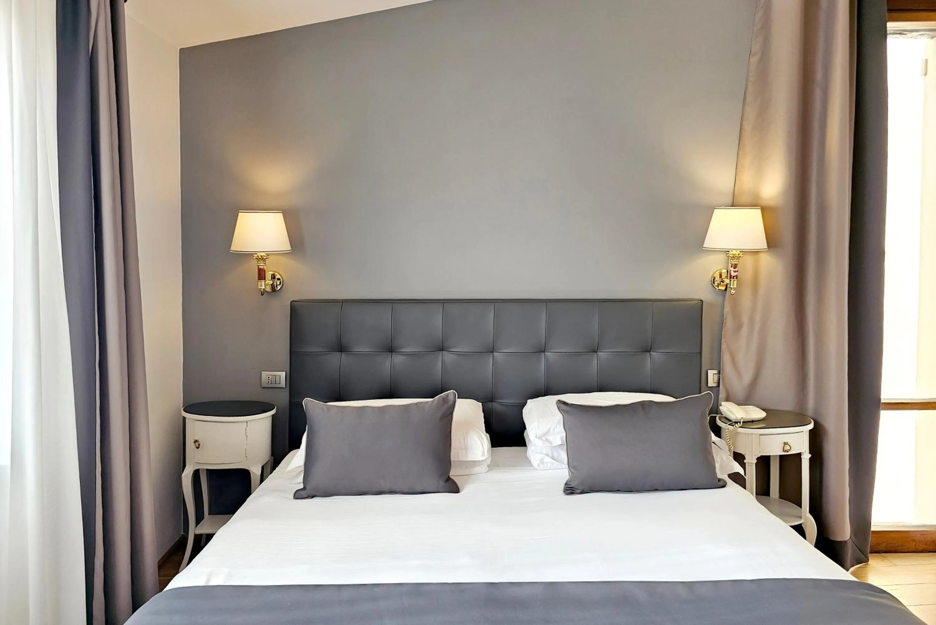 Bed in Hotel Atlantic Palace