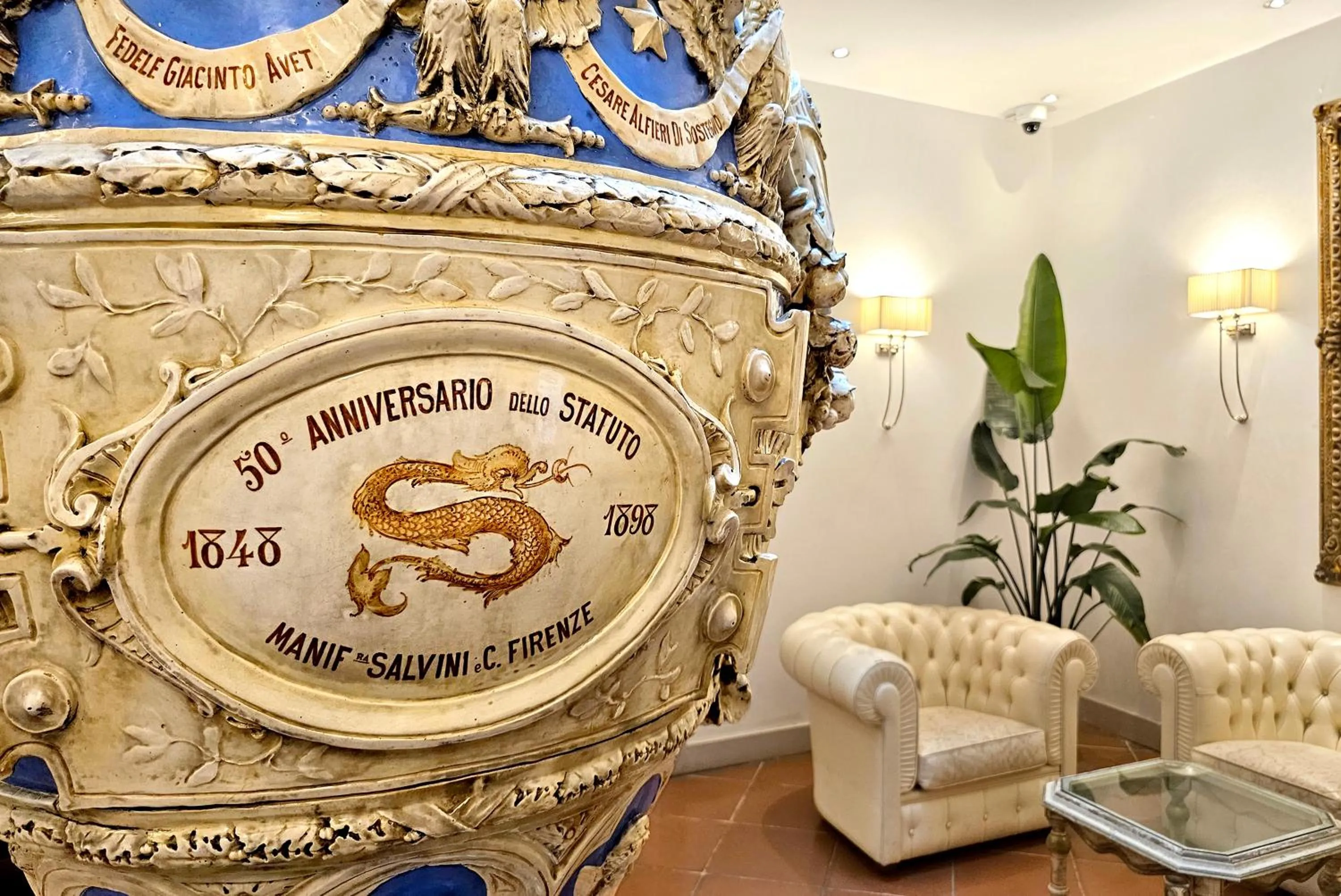 Living room in Hotel Atlantic Palace