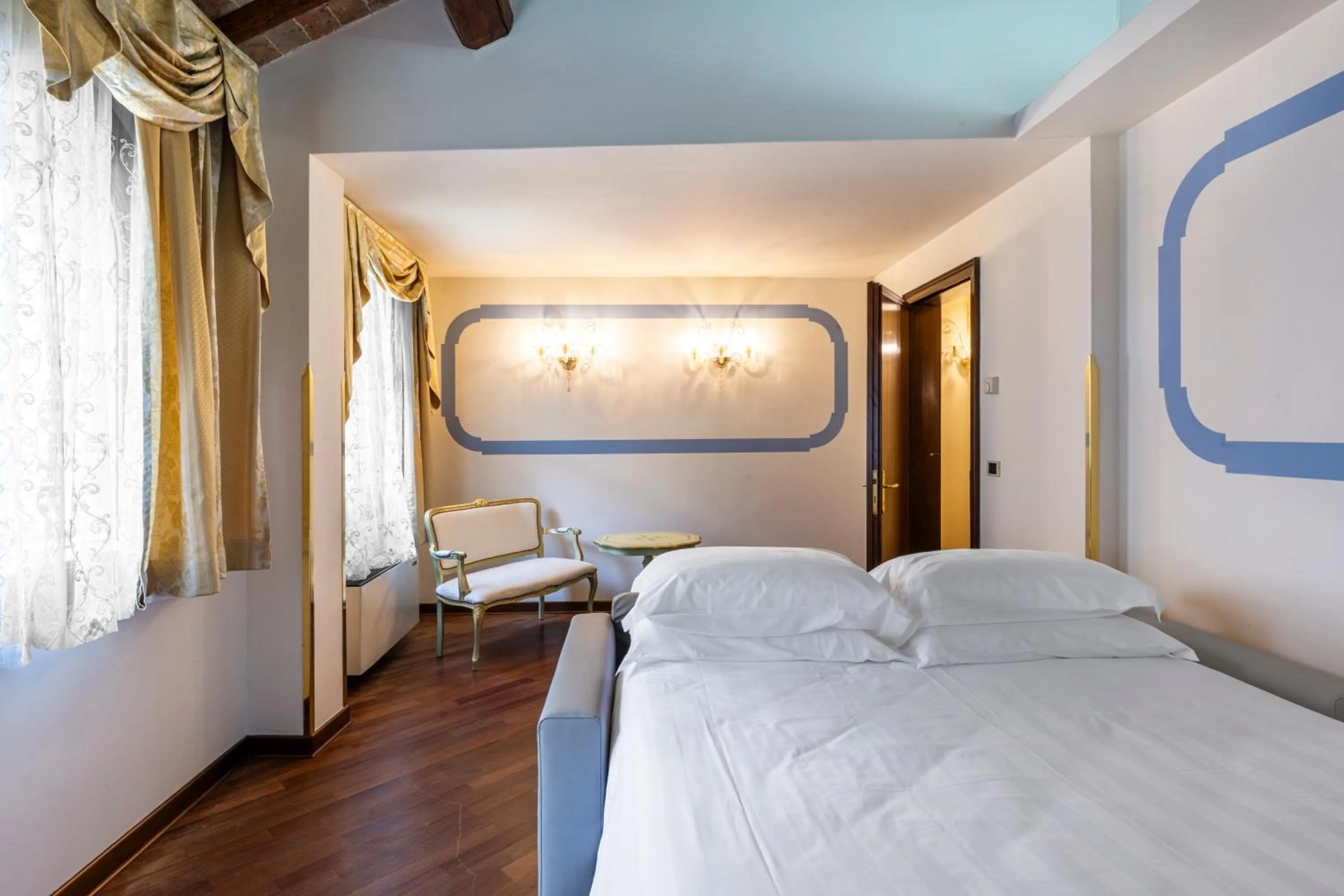 Bed in Hotel Colombina