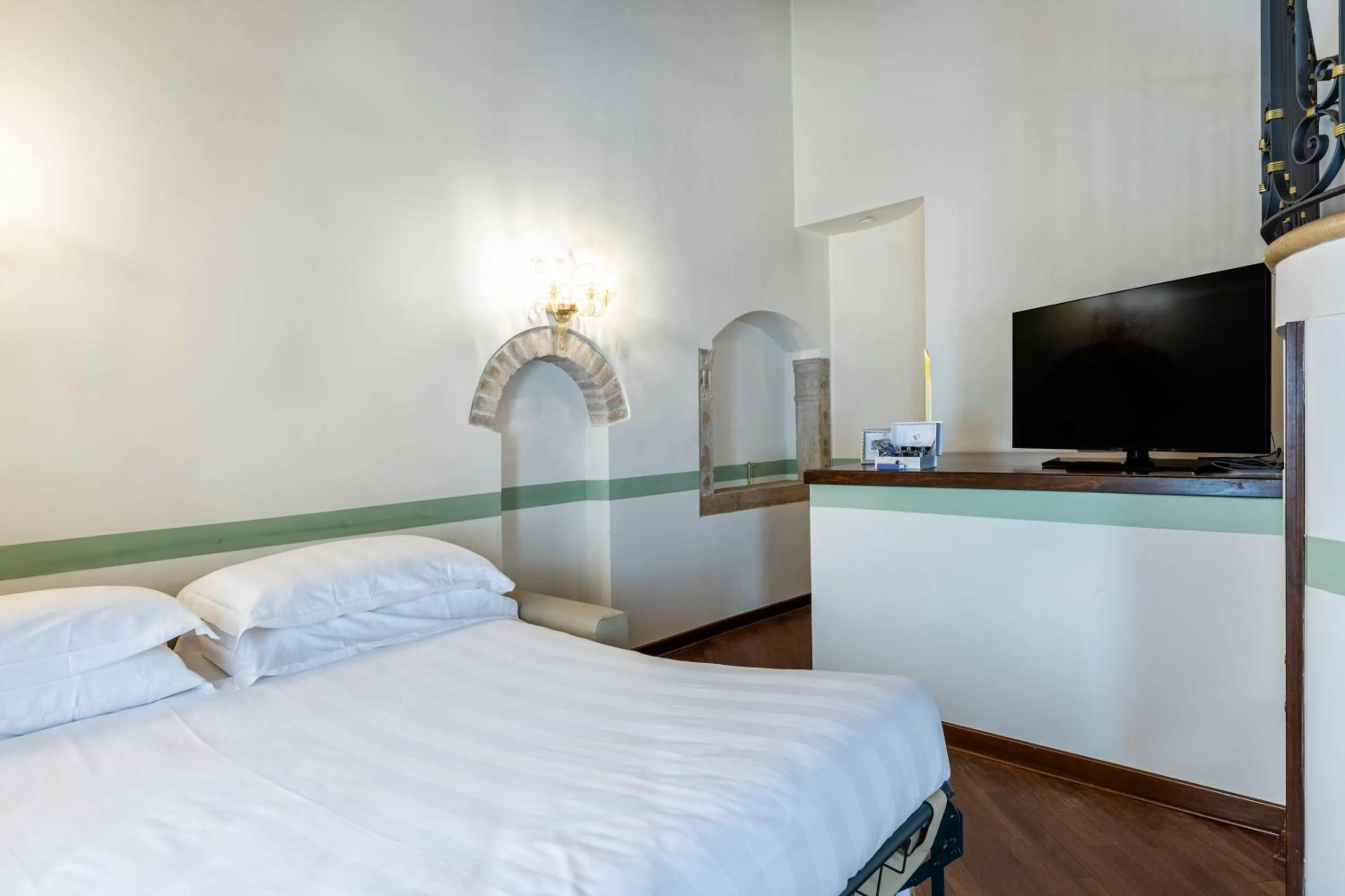 Bed in Hotel Colombina