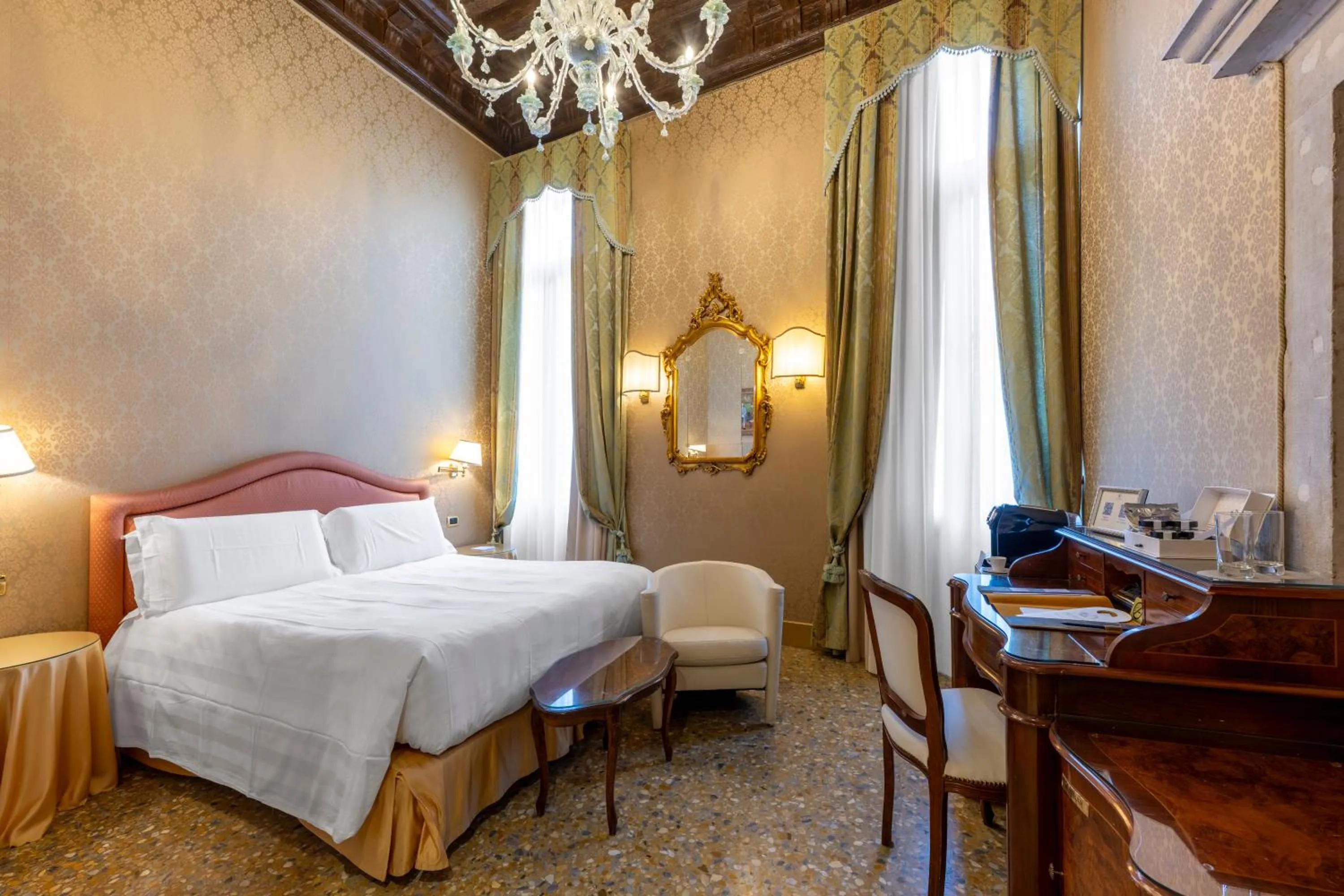 Bed in Hotel Colombina