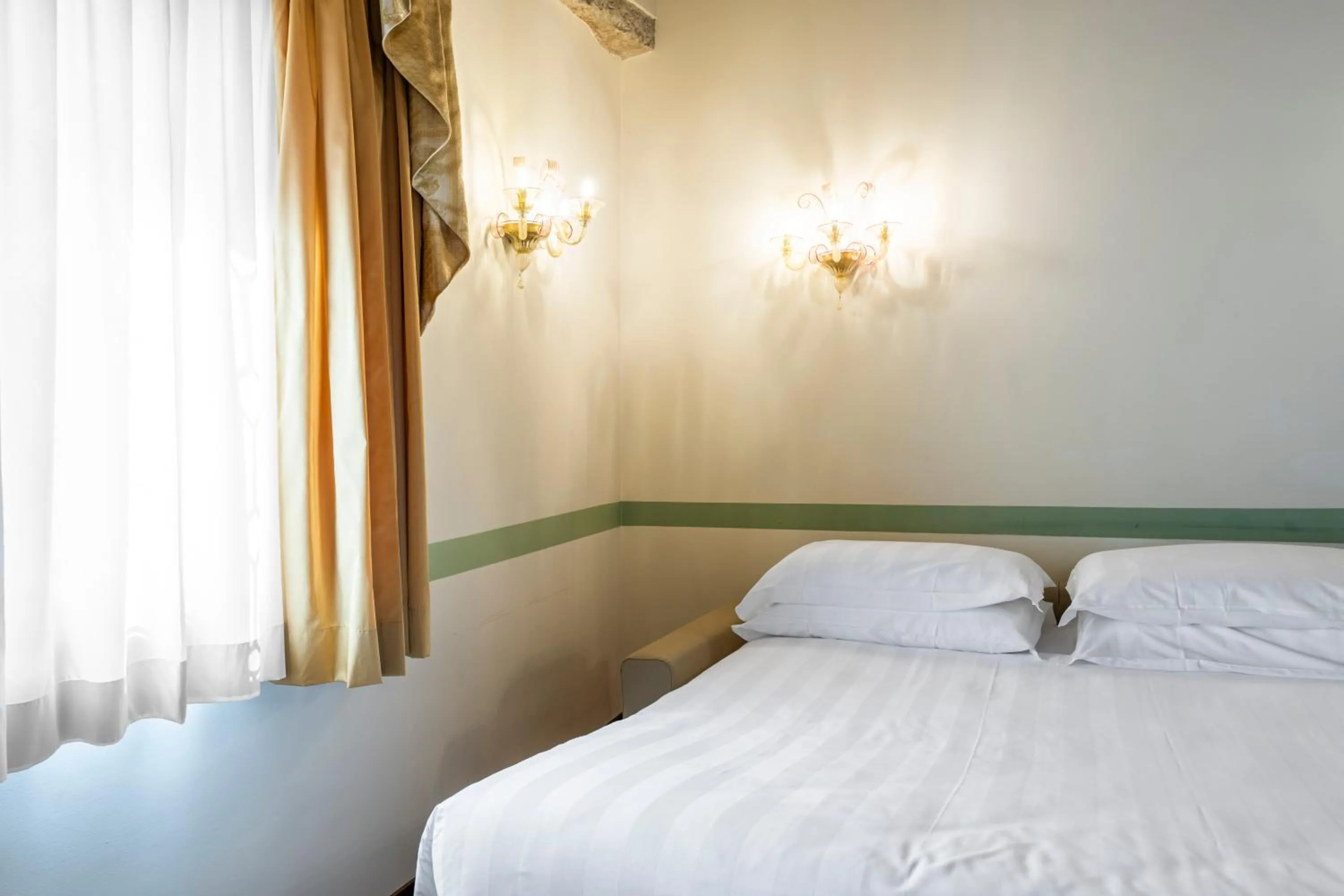 Bed in Hotel Colombina