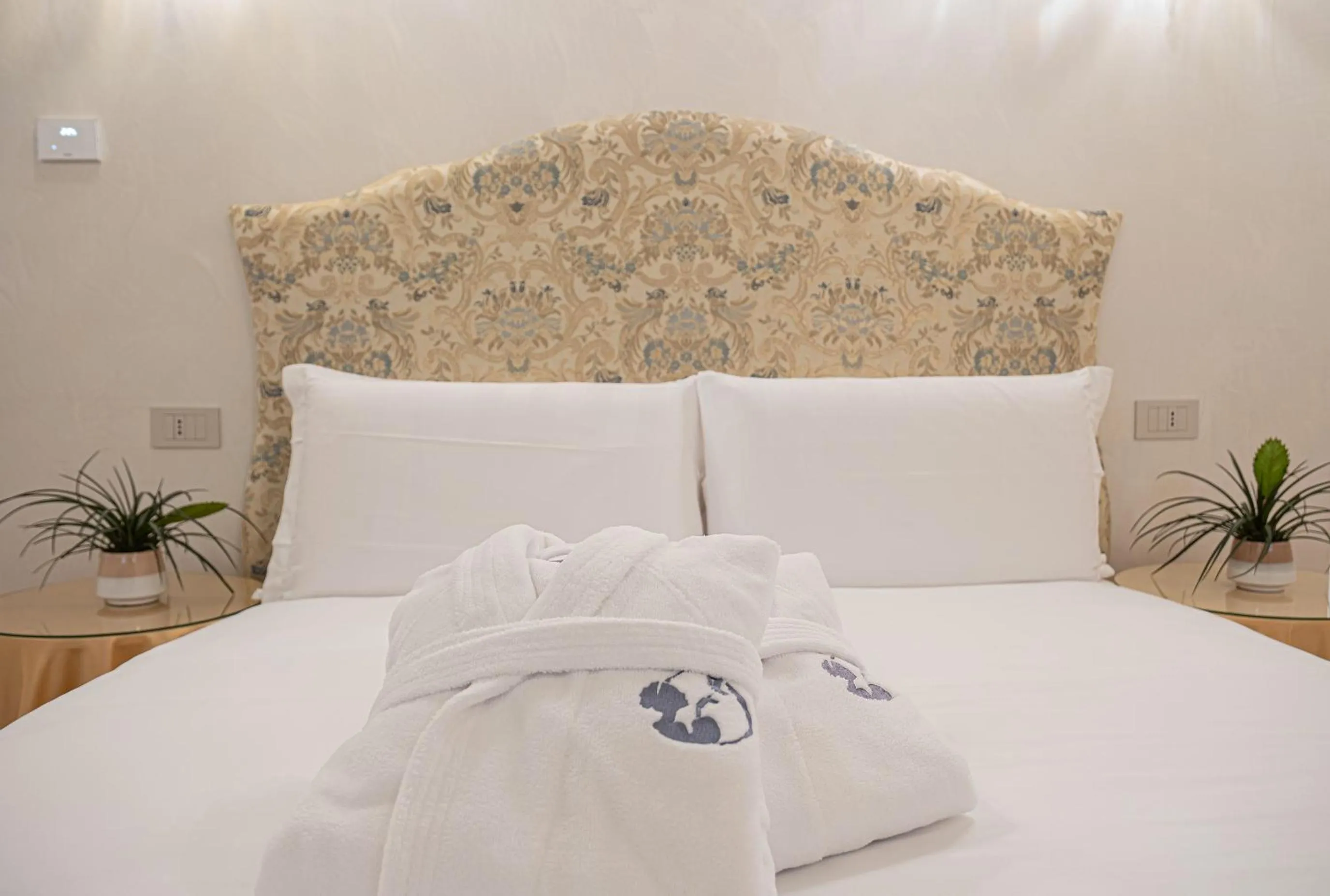 Bed in Hotel Colombina