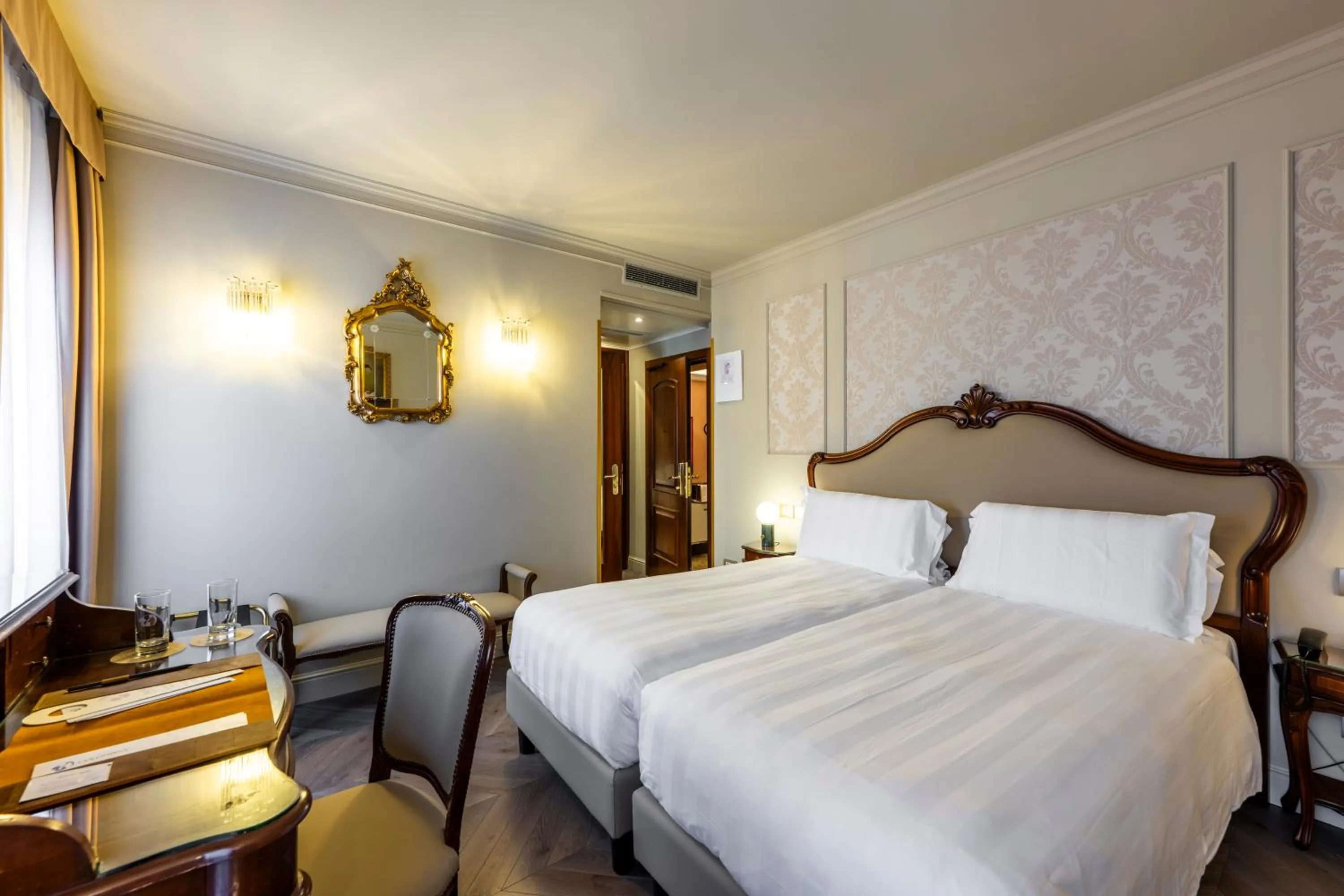 Bed in Hotel Colombina